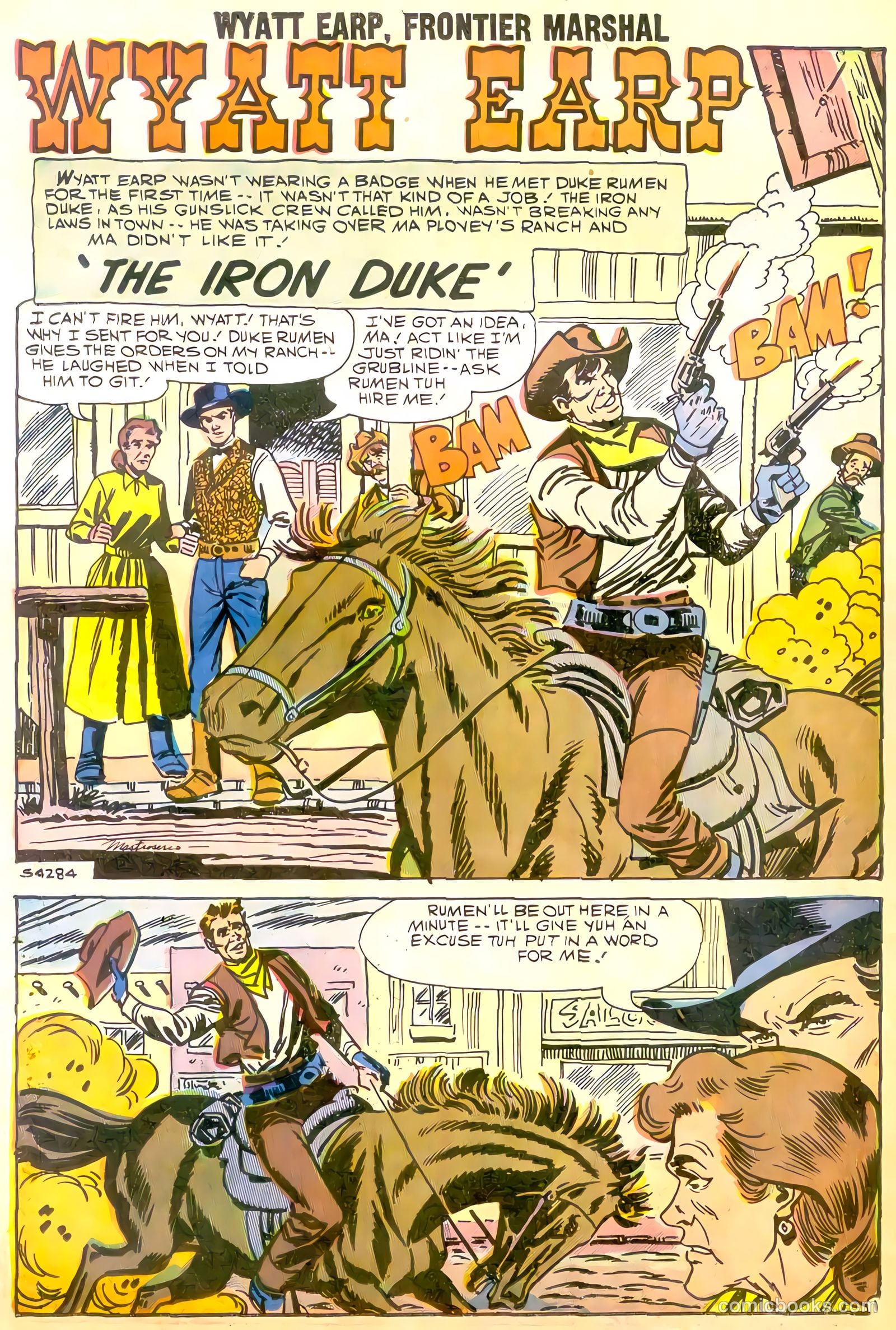 Wyatt Earp #22 (1958) — page 26 of 36