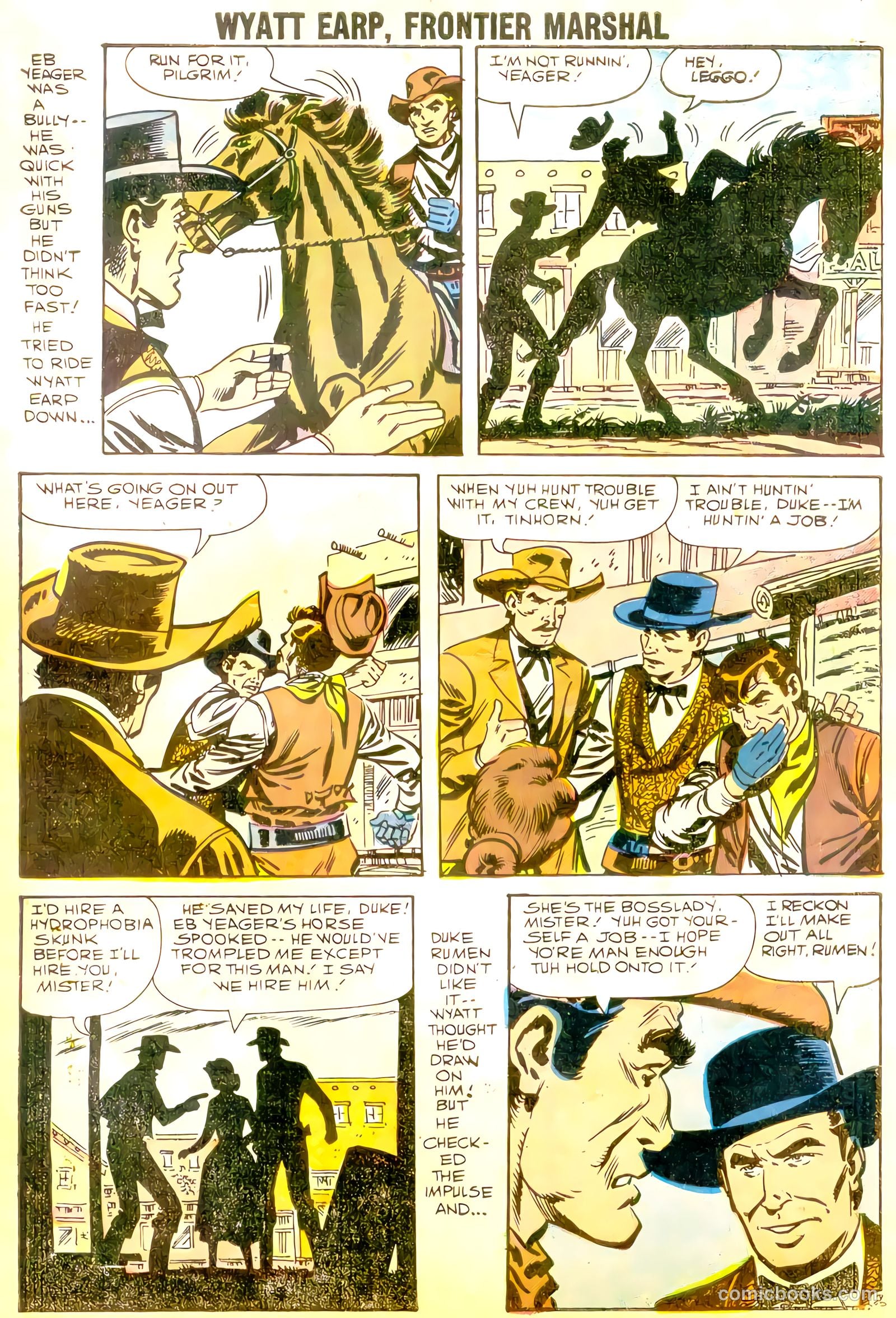 Wyatt Earp #22 (1958) — page 27 of 36