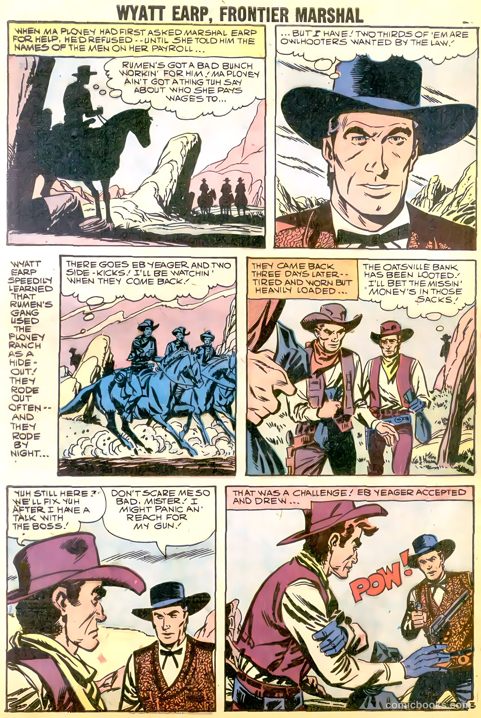 Wyatt Earp #22 (1958) — page 28 of 36