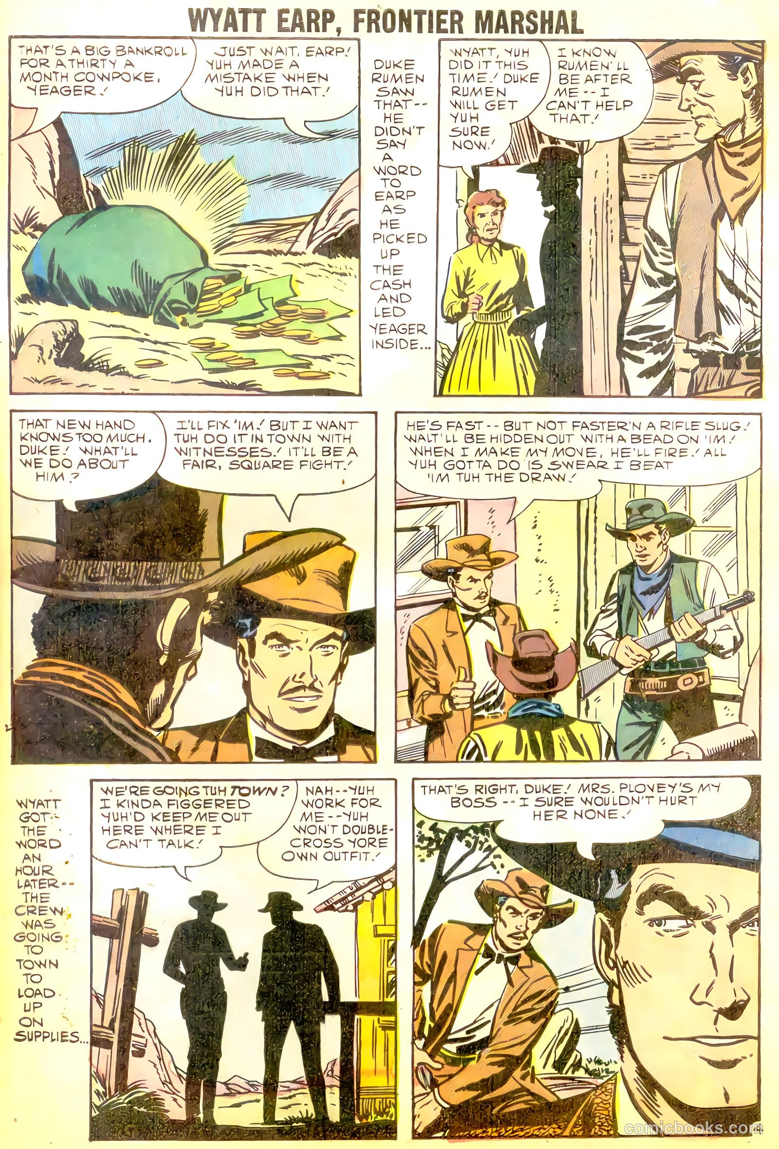 Wyatt Earp #22 (1958) — page 29 of 36