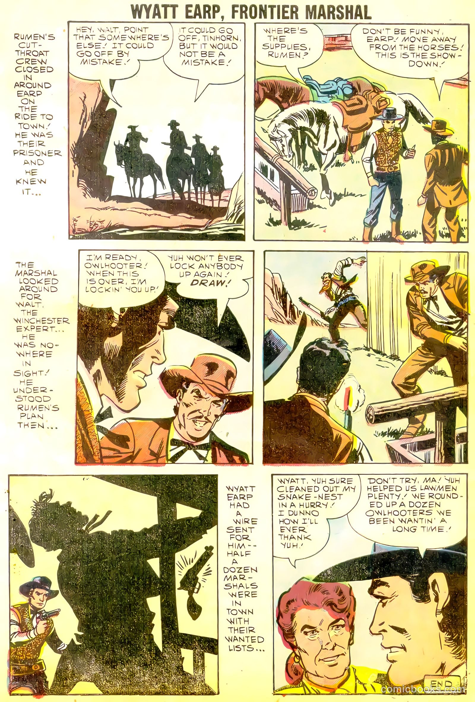 Wyatt Earp #22 (1958) — page 30 of 36