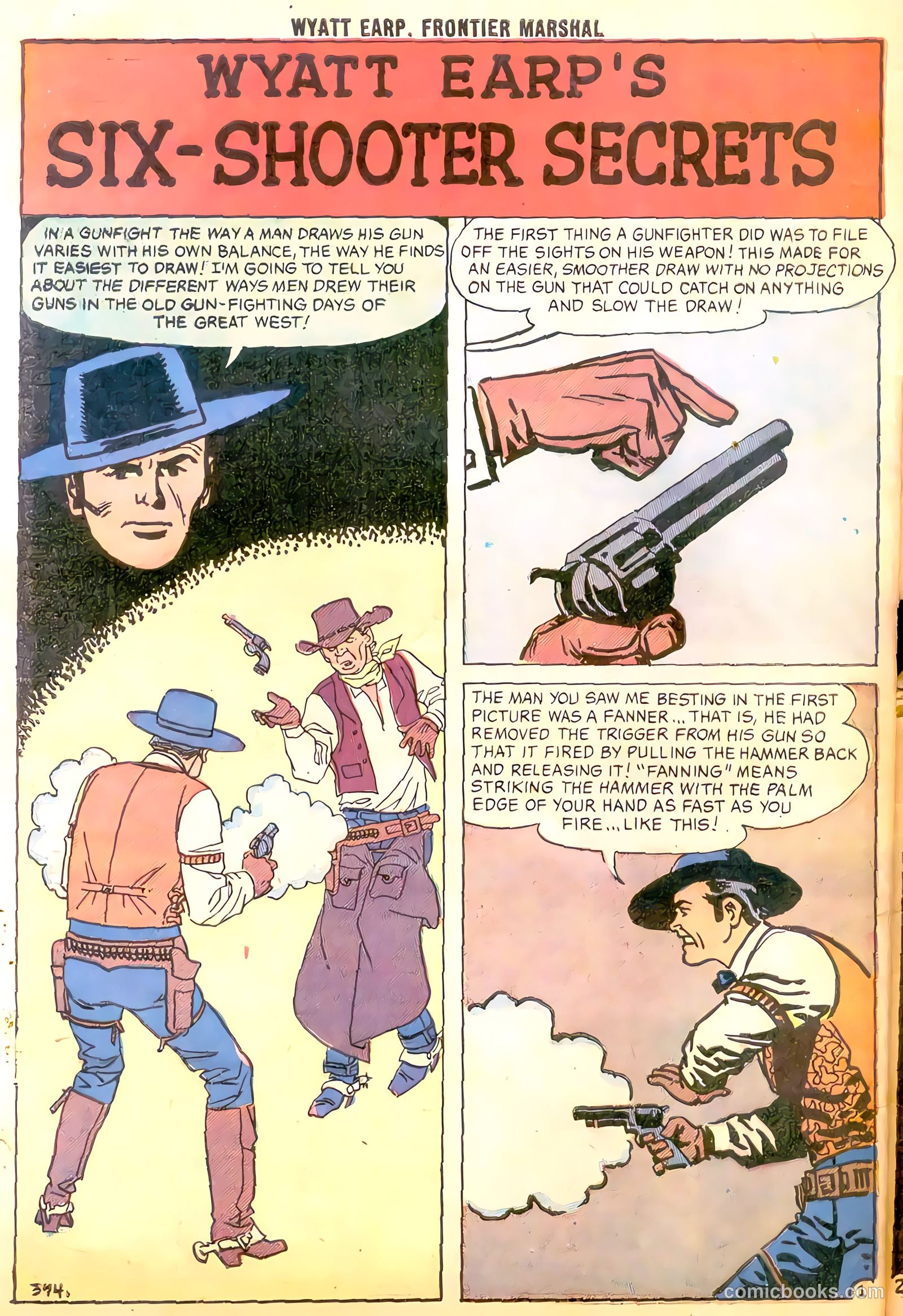 Wyatt Earp #22 (1958) — page 32 of 36