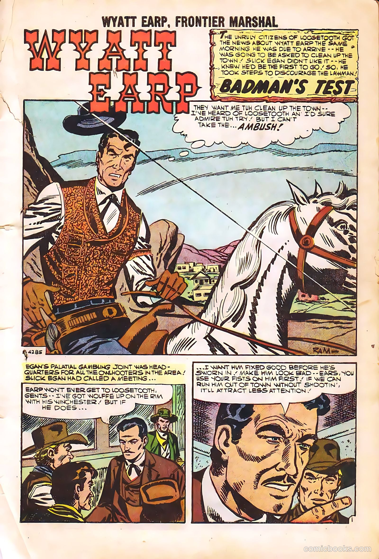 Wyatt Earp #23 (1959) — page 3 of 36