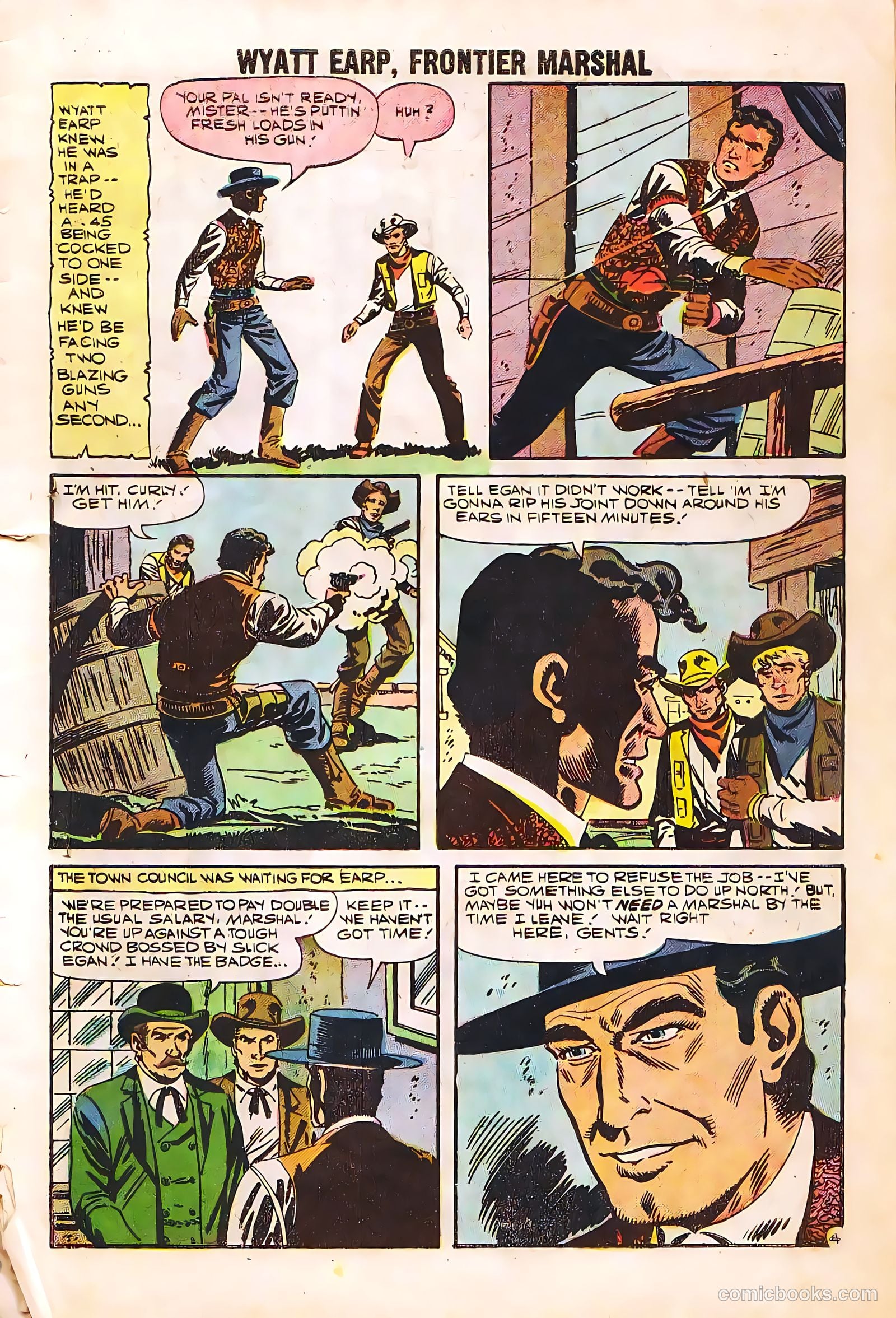 Wyatt Earp #23 (1959) — page 7 of 36