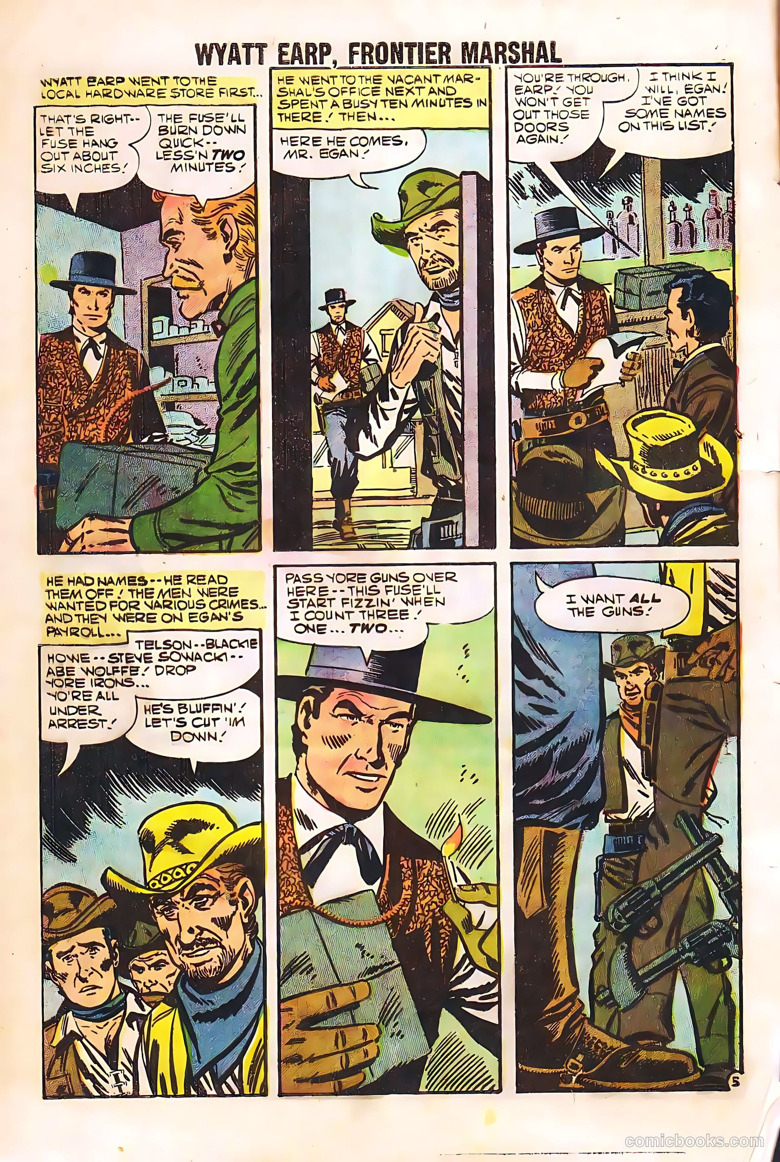 Wyatt Earp #23 (1959) — page 8 of 36
