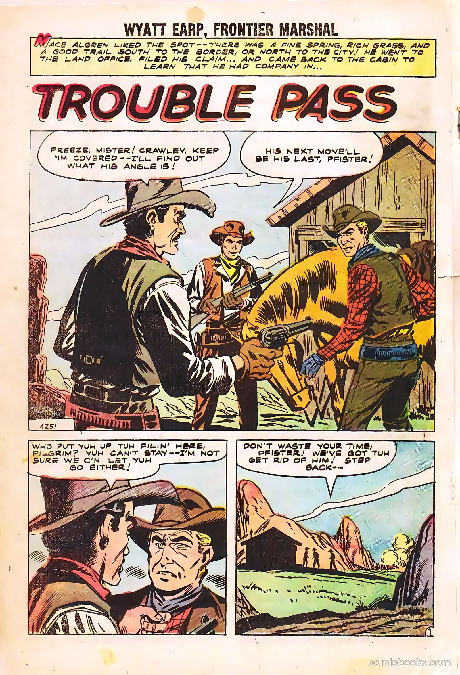 Wyatt Earp #23 (1959) — page 20 of 36