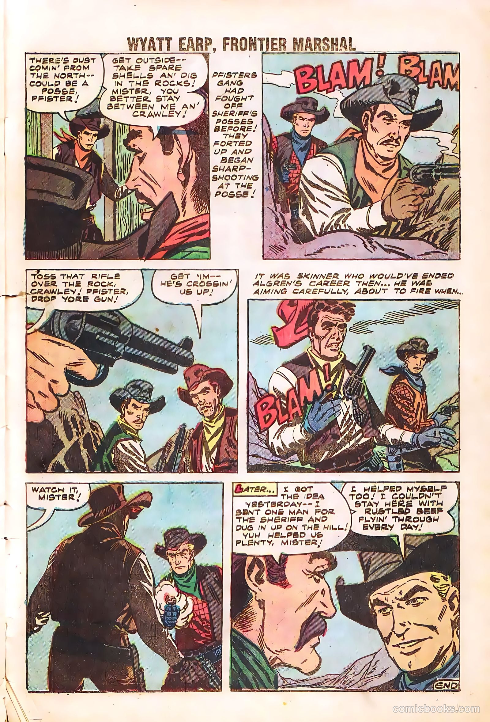 Wyatt Earp #23 (1959) — page 25 of 36