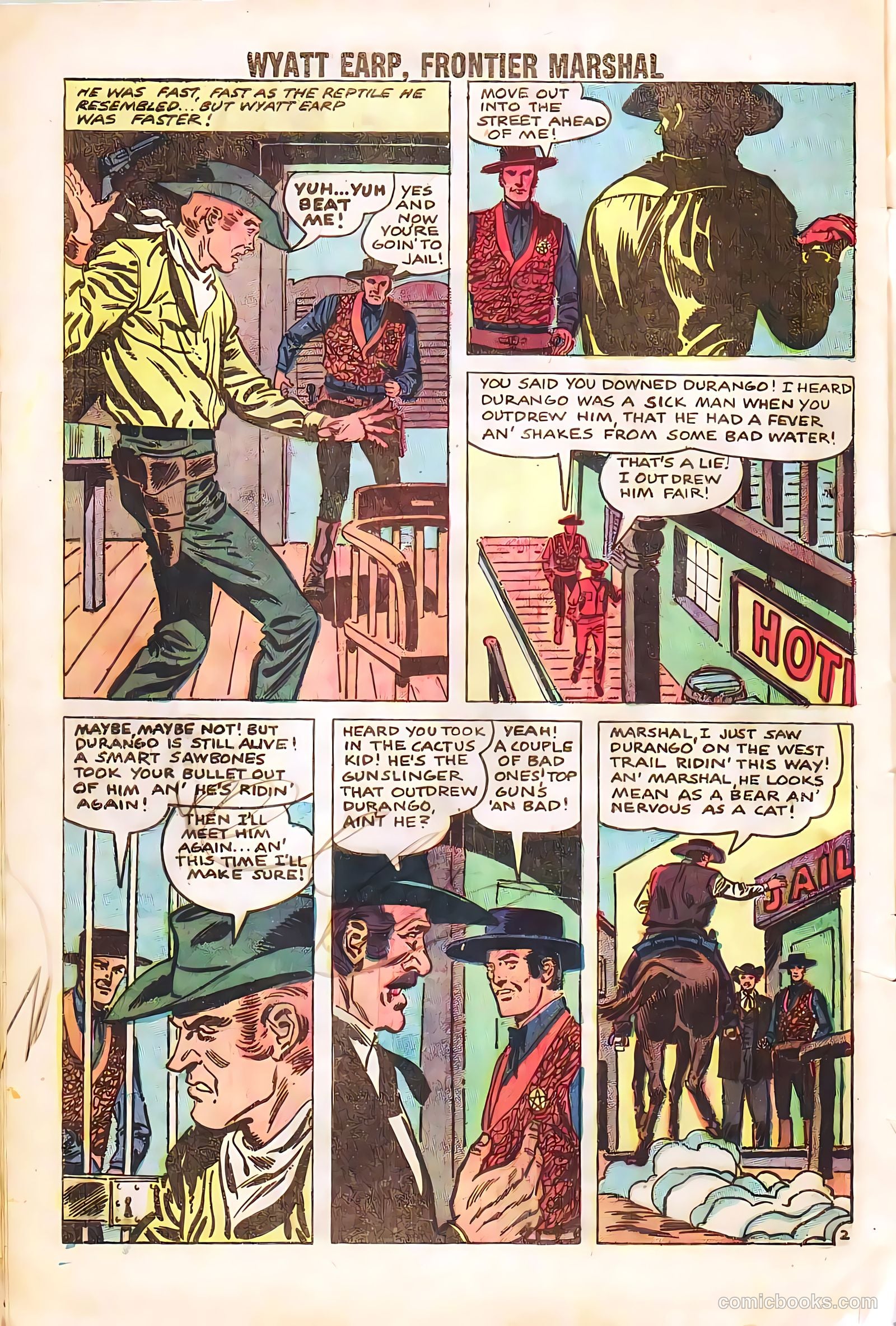 Wyatt Earp #23 (1959) — page 28 of 36