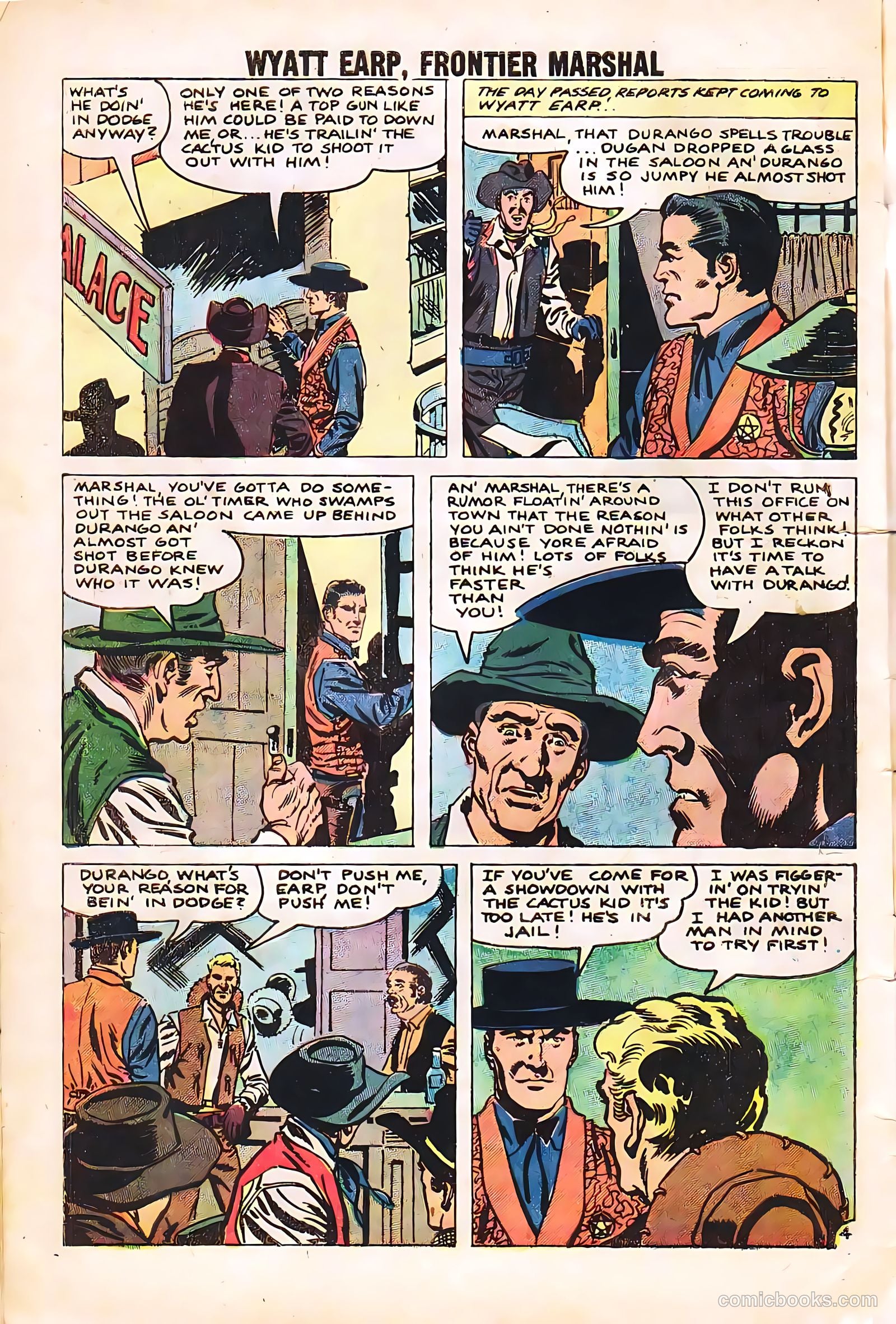 Wyatt Earp #23 (1959) — page 30 of 36