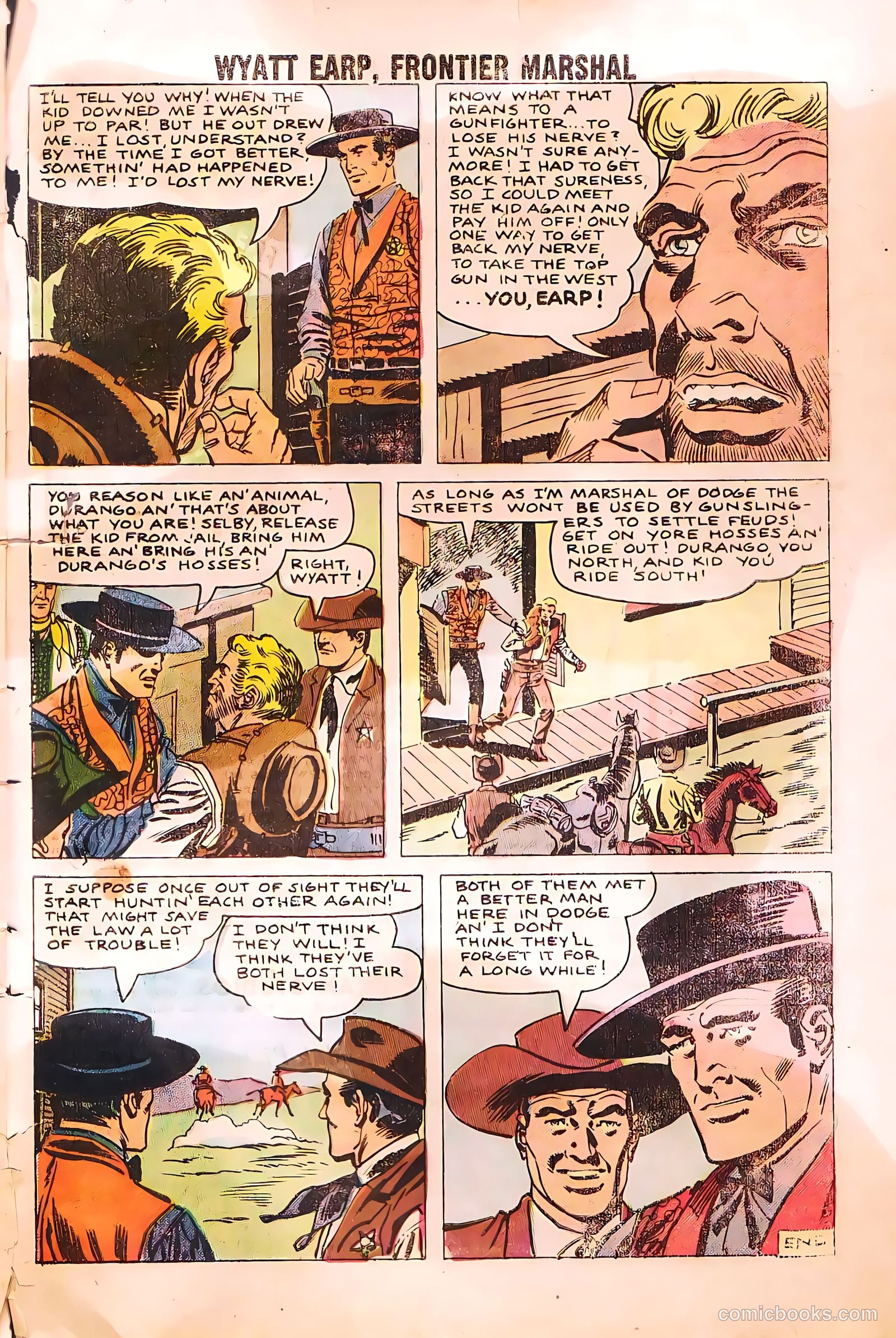 Wyatt Earp #23 (1959) — page 33 of 36