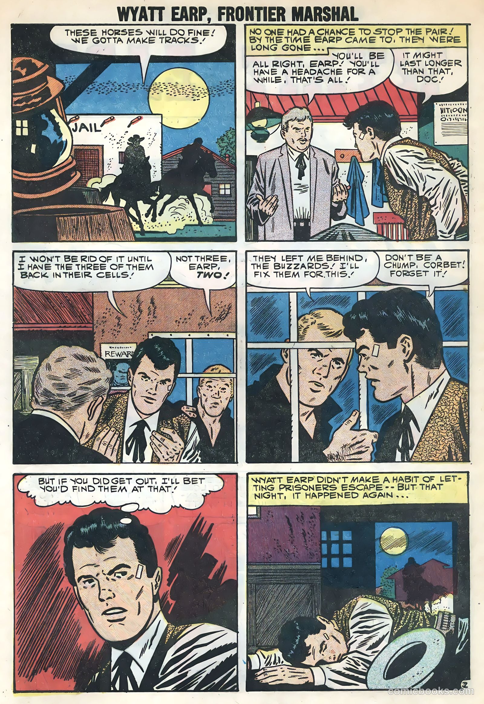 Wyatt Earp #25 (1957) — page 4 of 36