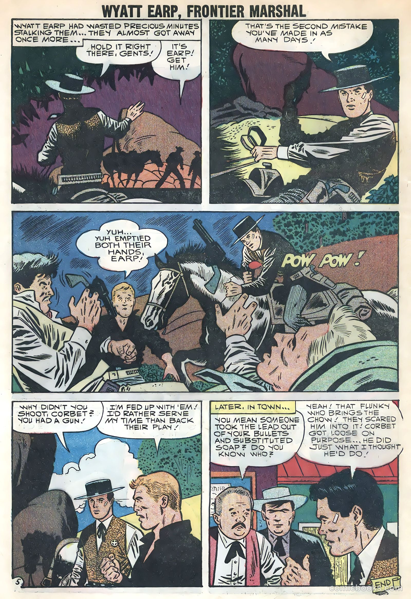 Wyatt Earp #25 (1957) — page 8 of 36