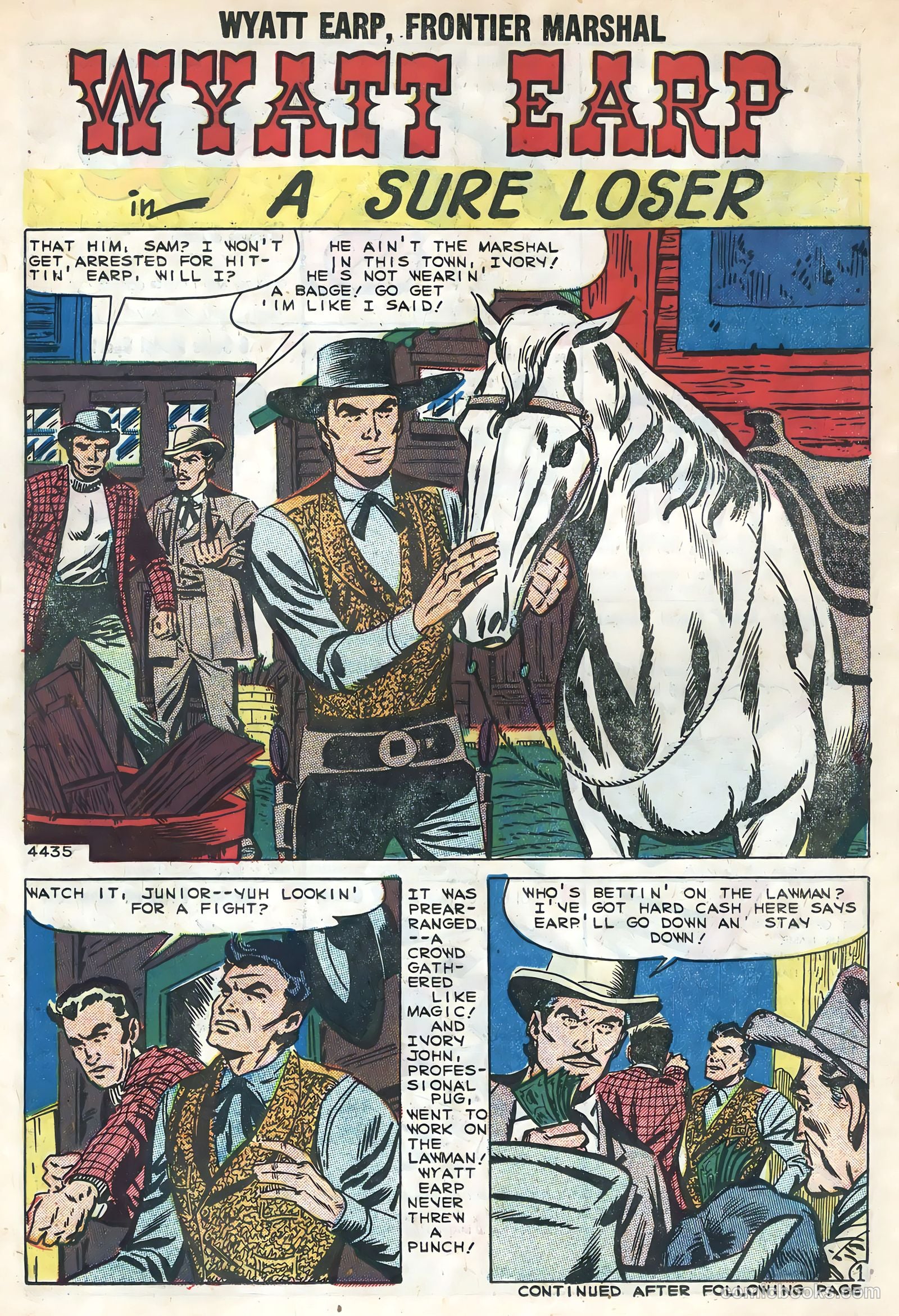 Wyatt Earp #25 (1957) — page 14 of 36