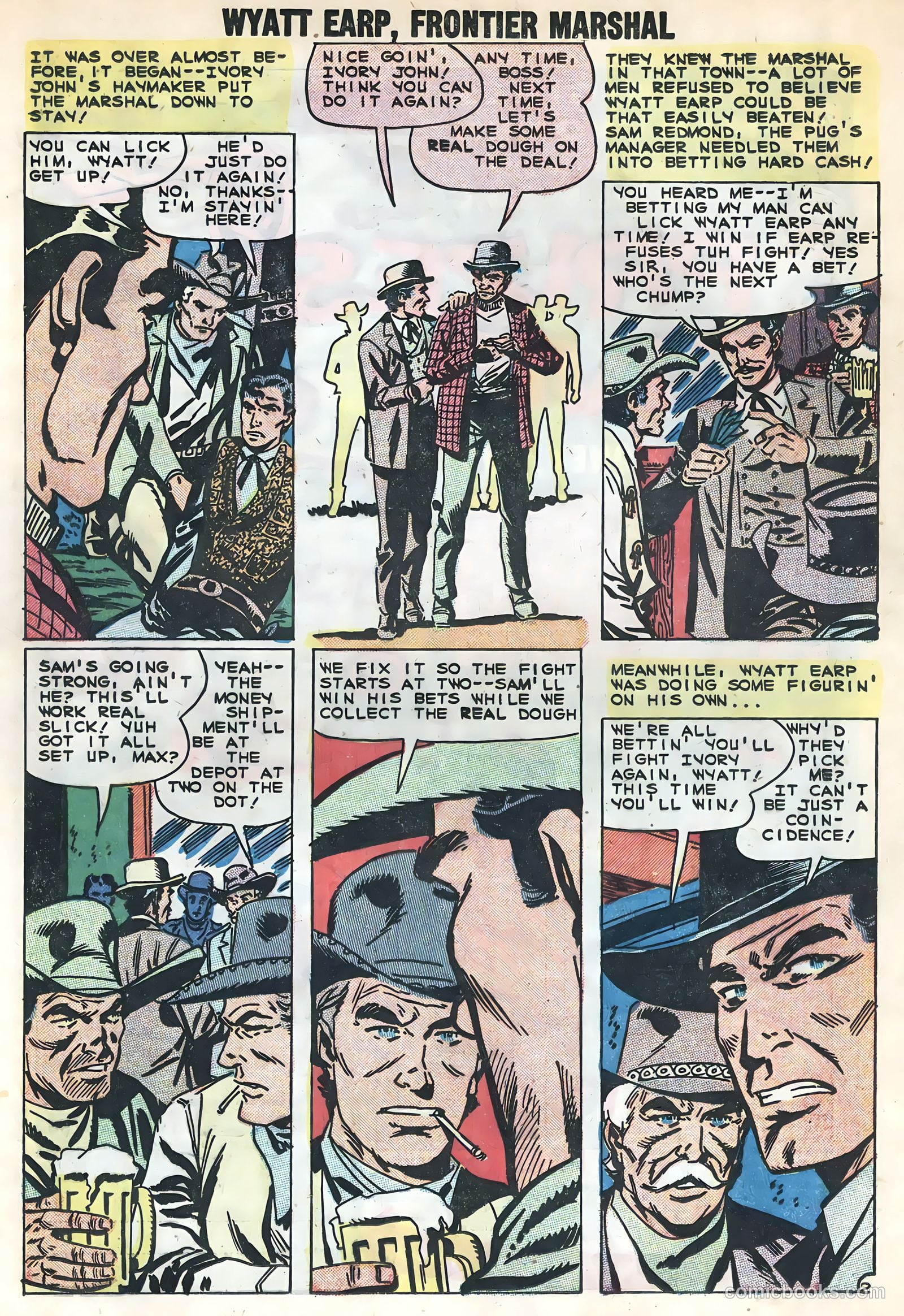 Wyatt Earp #25 (1957) — page 16 of 36
