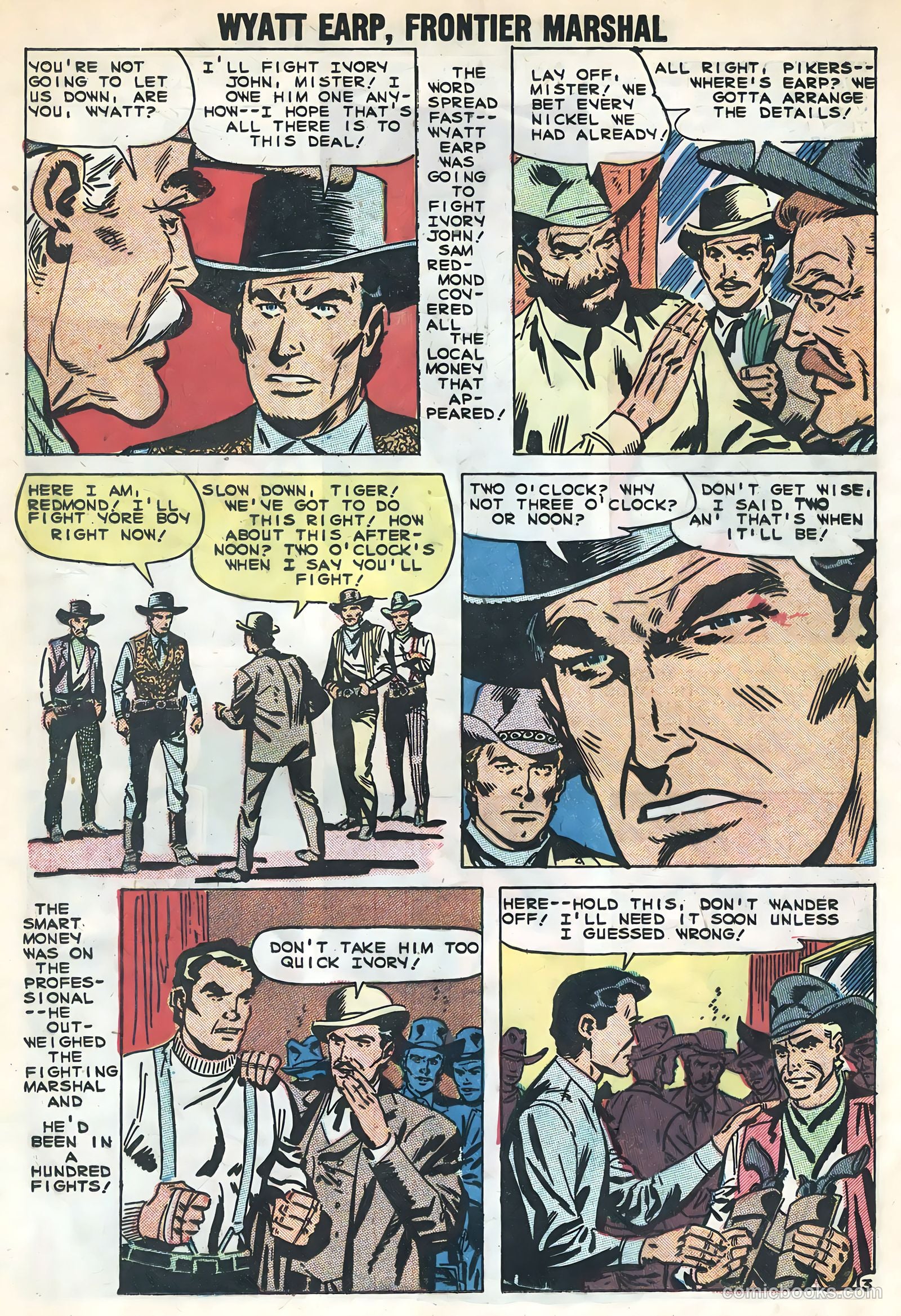 Wyatt Earp #25 (1957) — page 17 of 36