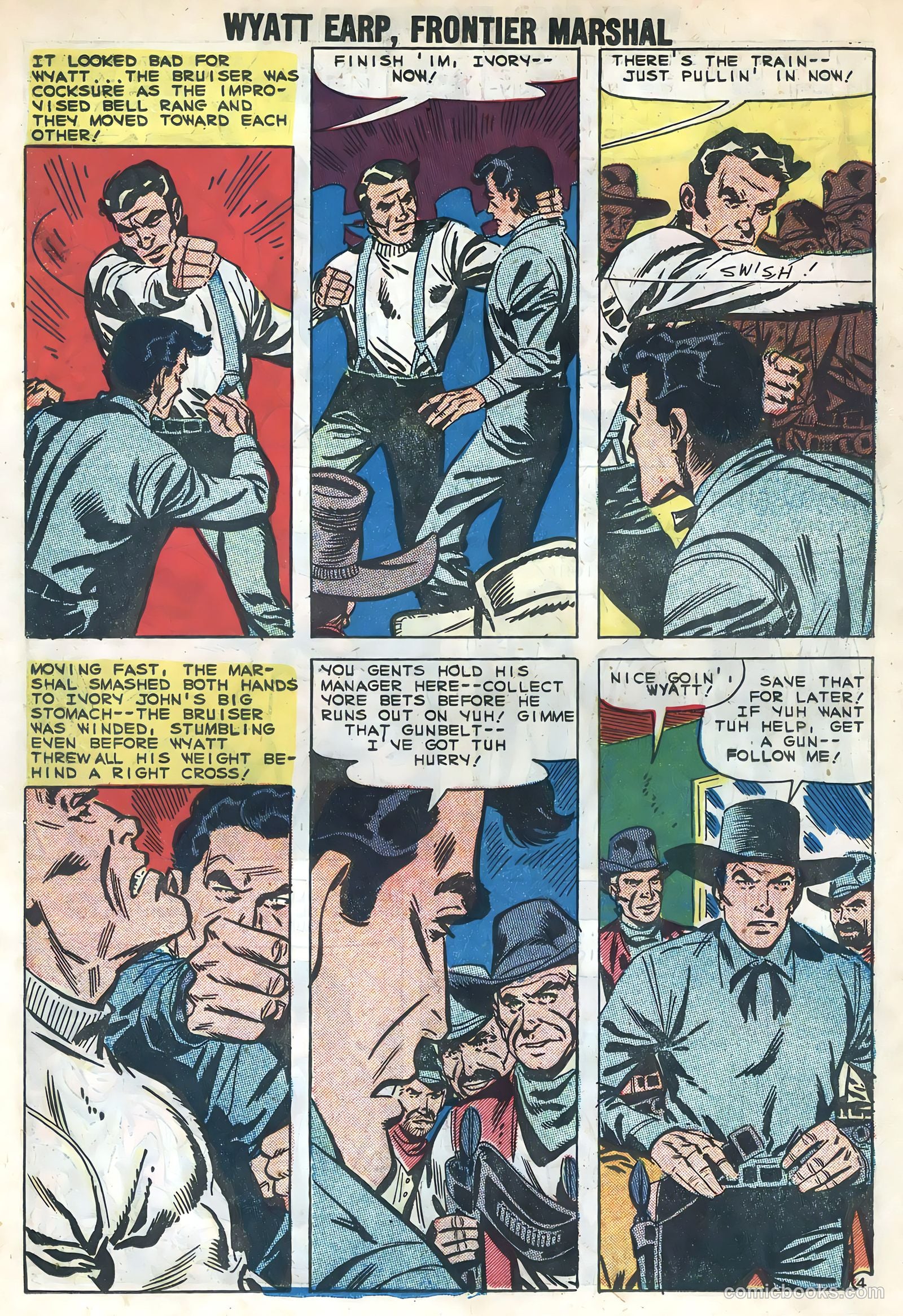 Wyatt Earp #25 (1957) — page 18 of 36