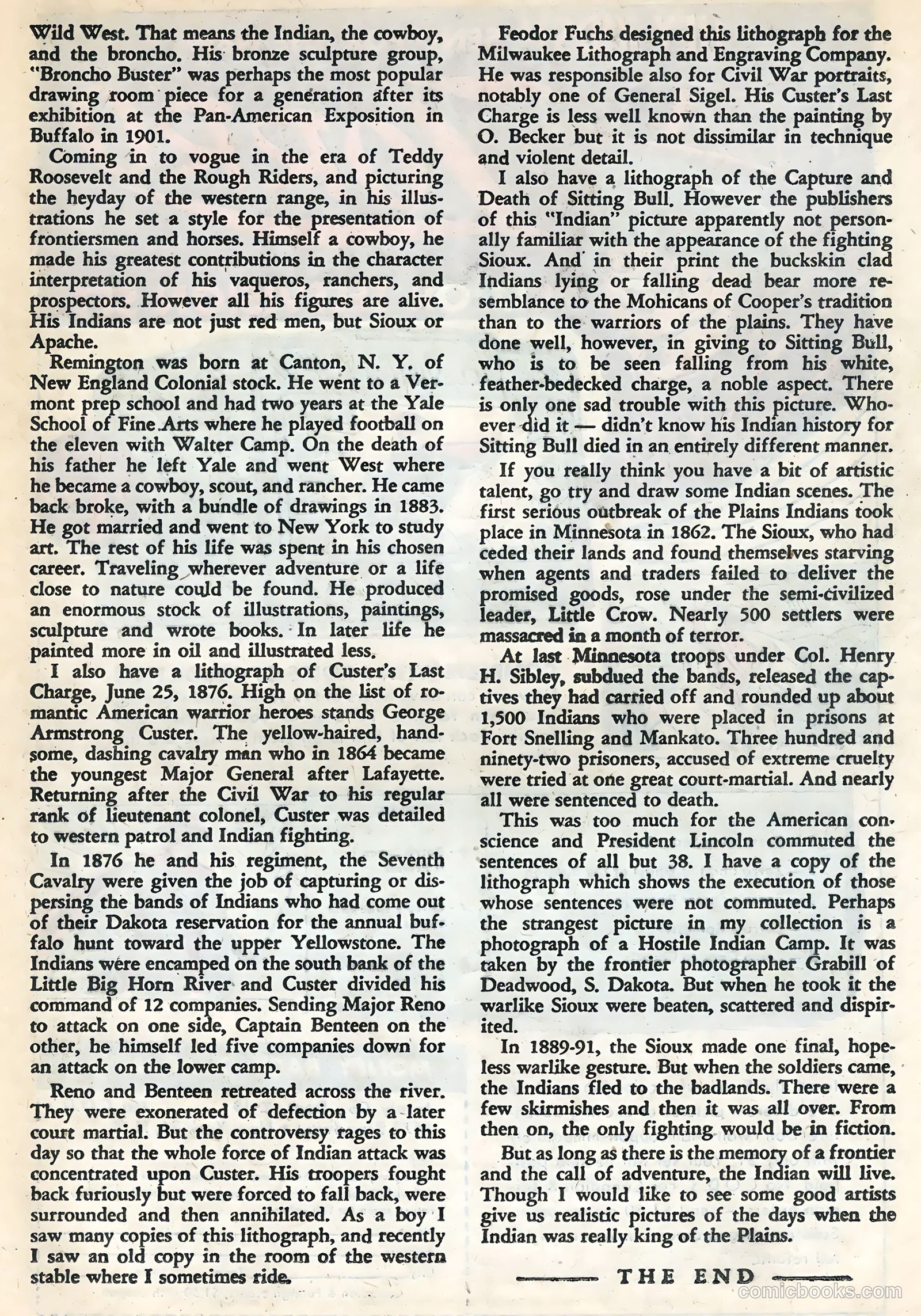 Wyatt Earp #25 (1957) — page 21 of 36