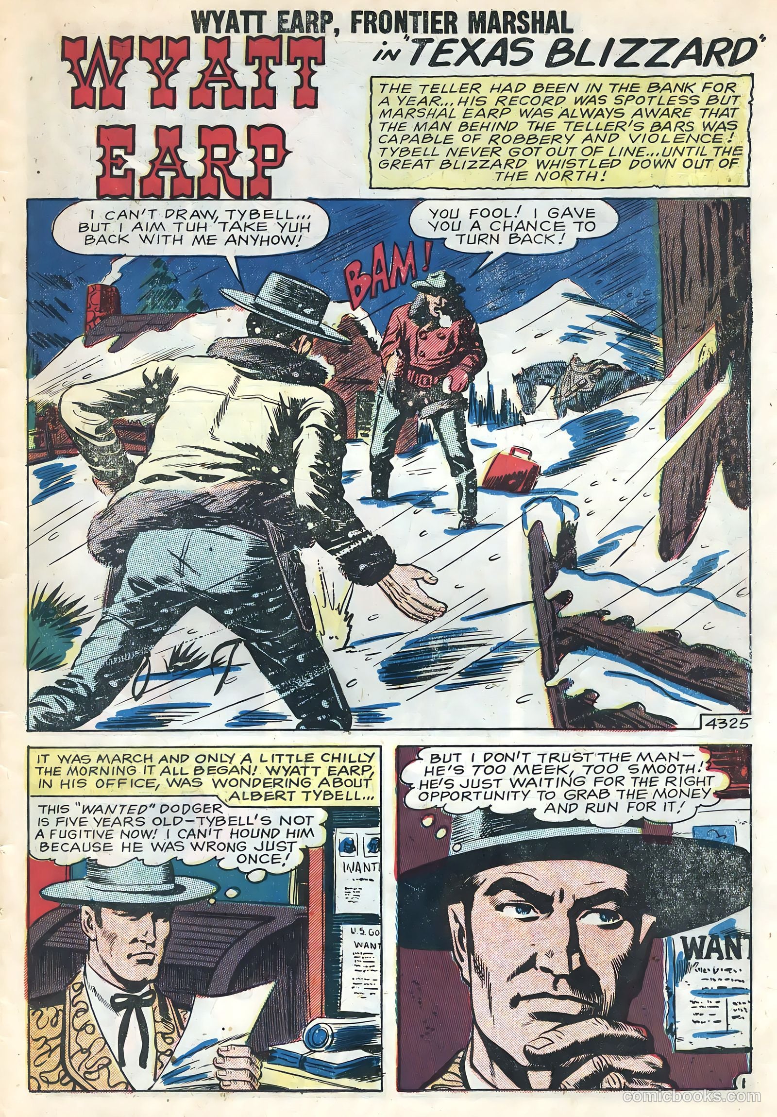 Wyatt Earp #25 (1957) — page 23 of 36