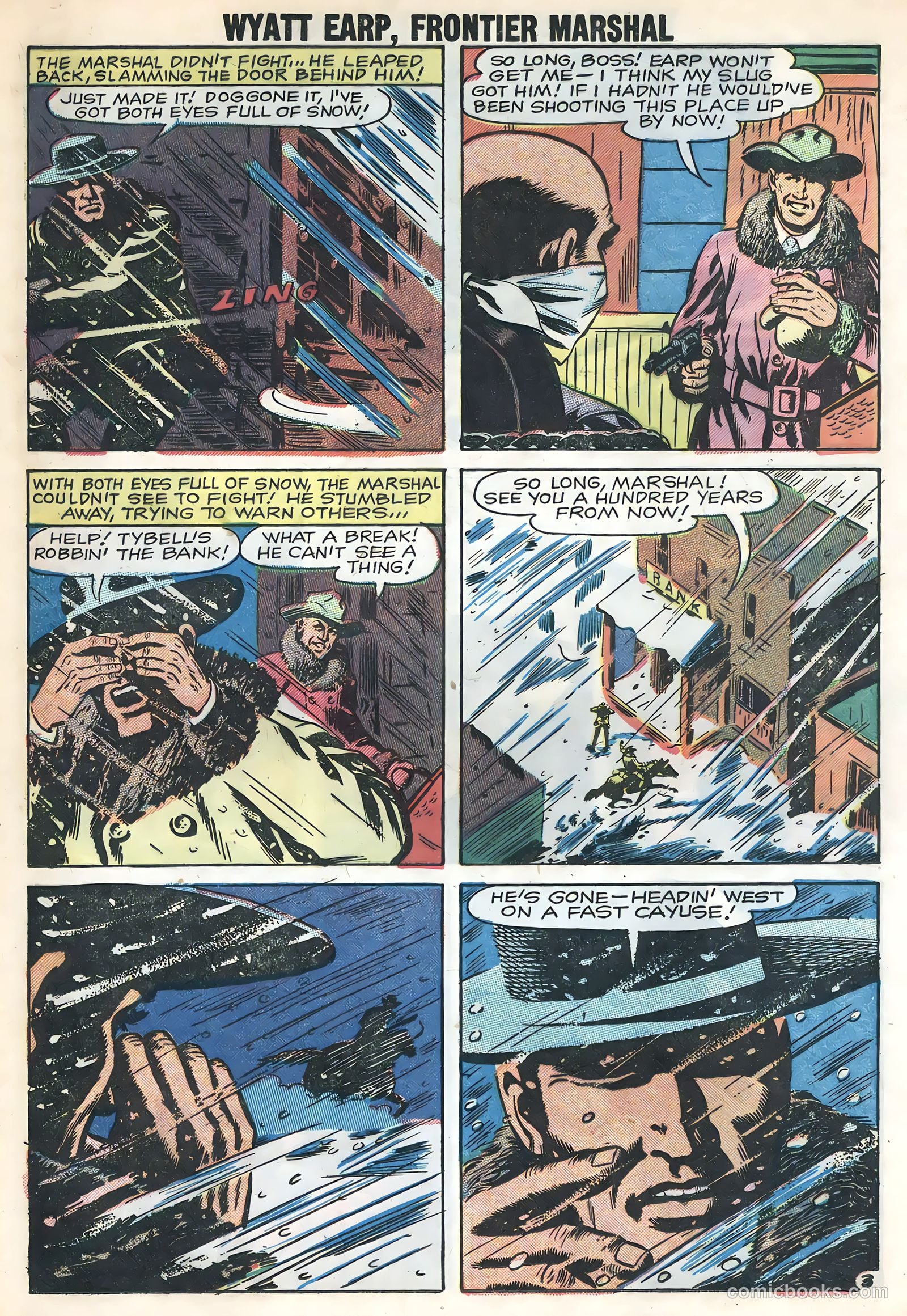 Wyatt Earp #25 (1957) — page 25 of 36