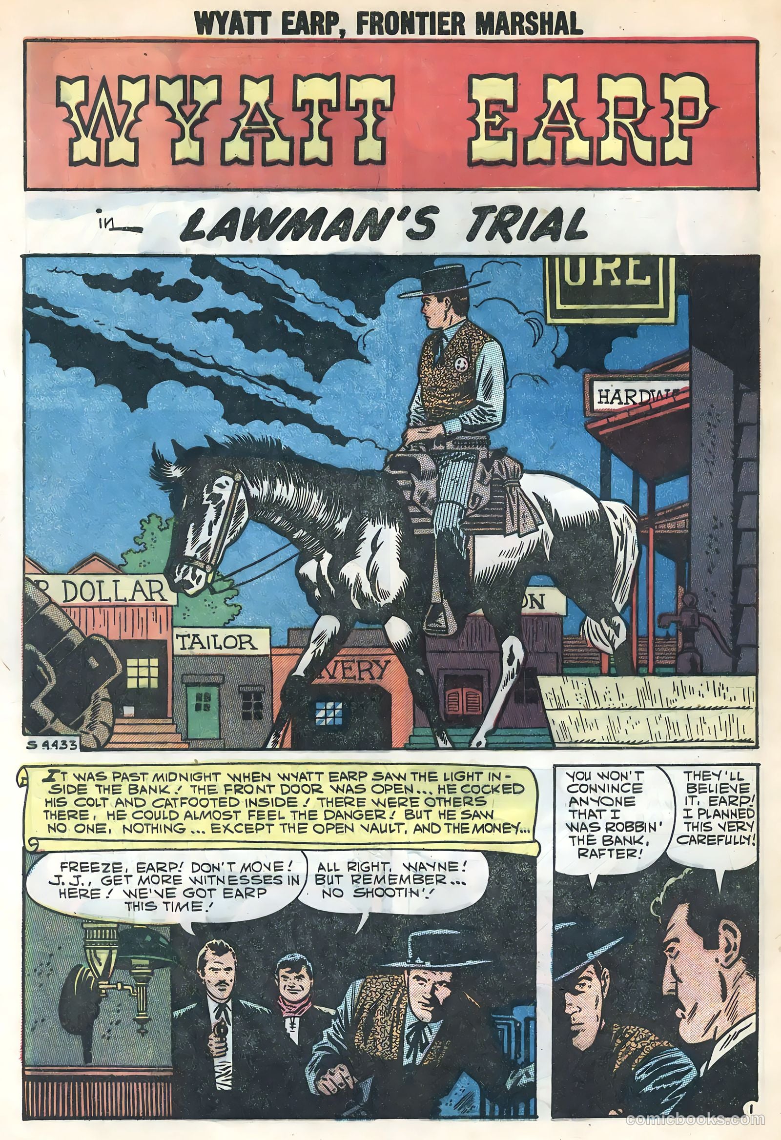 Wyatt Earp #25 (1957) — page 28 of 36