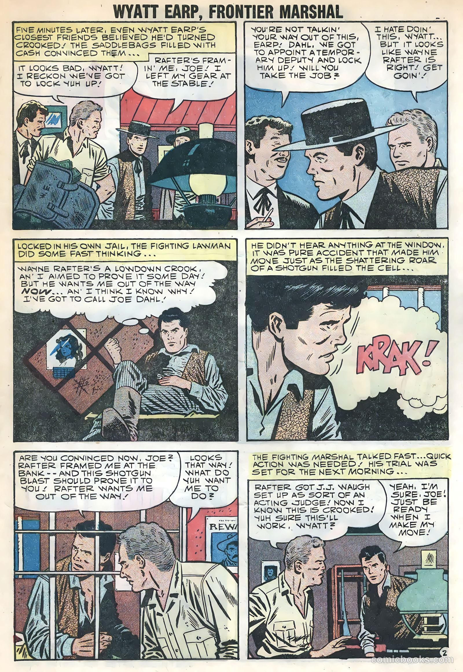 Wyatt Earp #25 (1957) — page 29 of 36