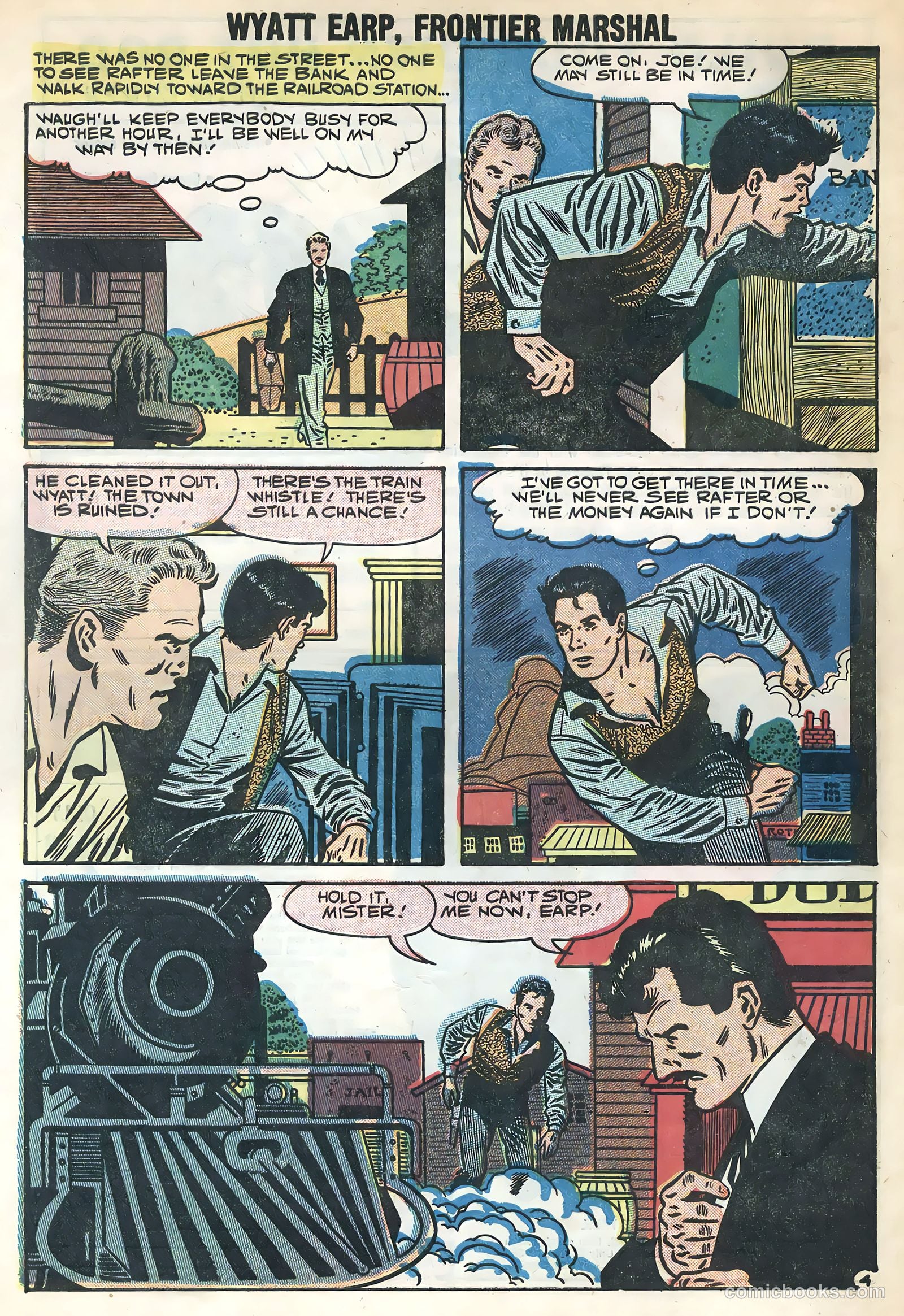Wyatt Earp #25 (1957) — page 32 of 36