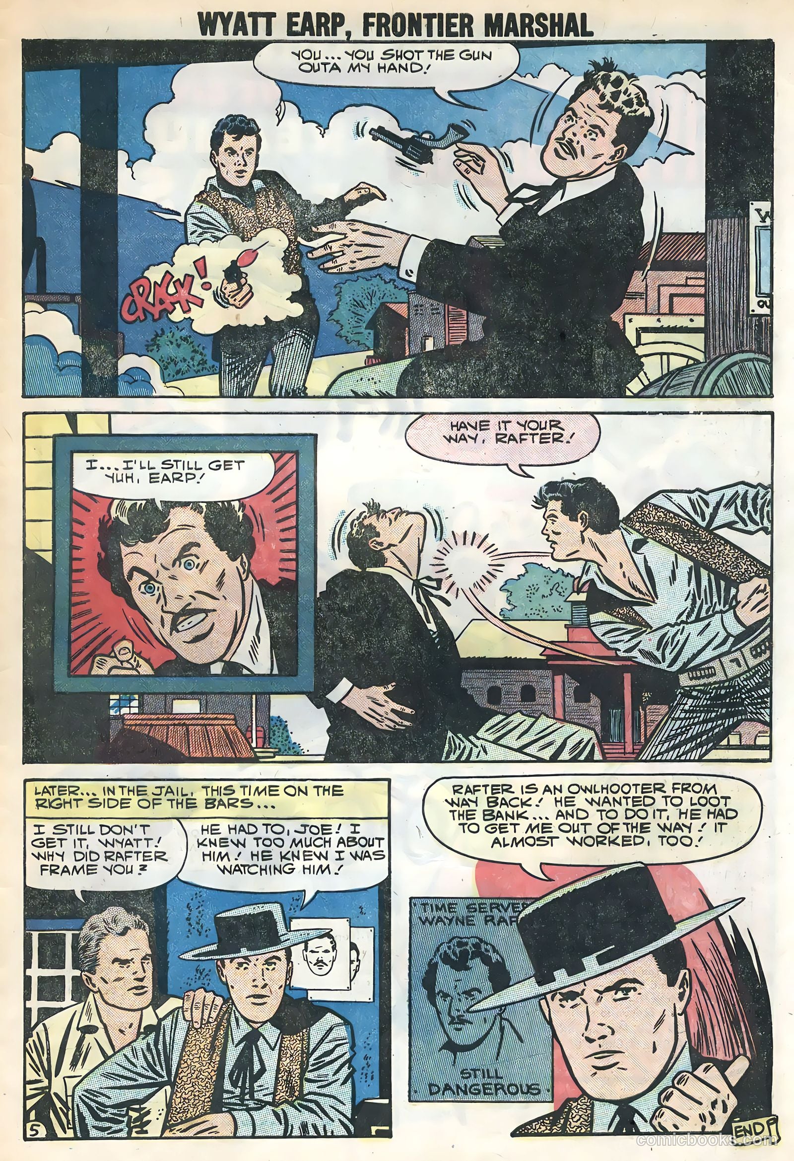 Wyatt Earp #25 (1957) — page 33 of 36