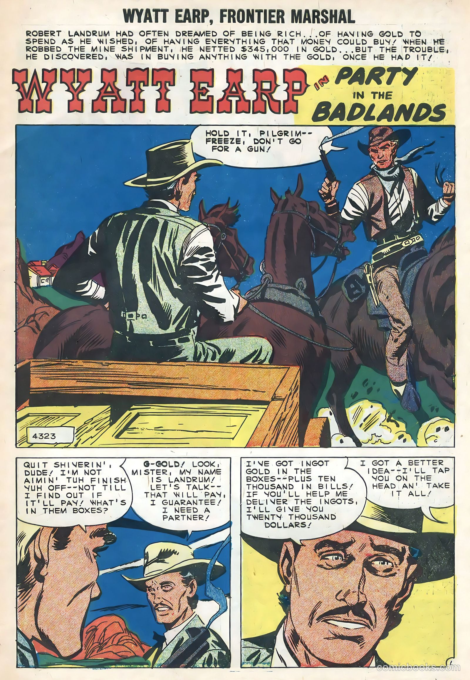 Wyatt Earp #26 (1959) — page 3 of 36