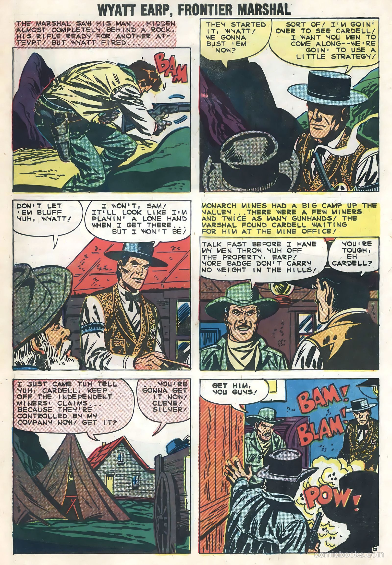 Wyatt Earp #26 (1959) — page 27 of 36