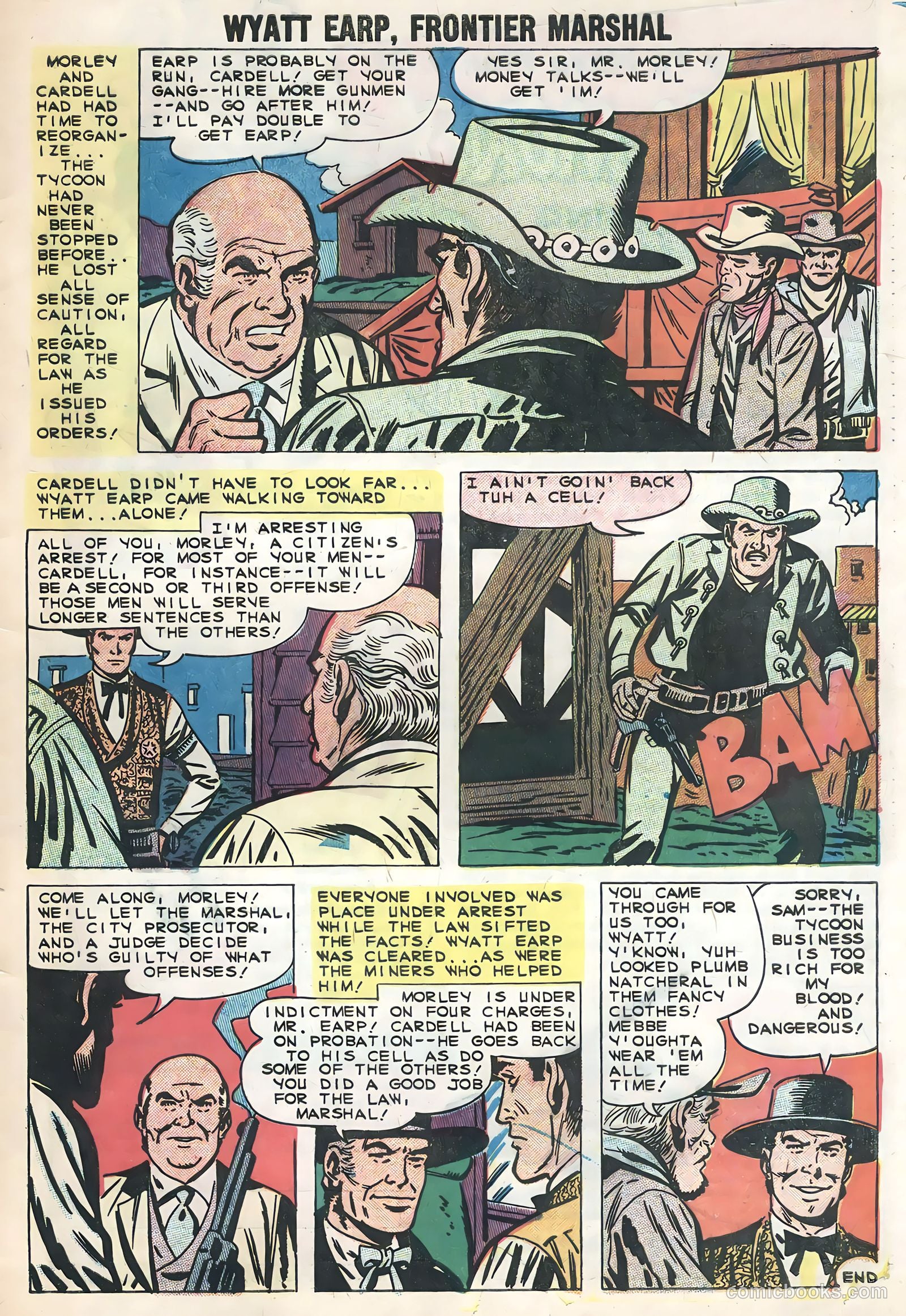Wyatt Earp #26 (1959) — page 33 of 36