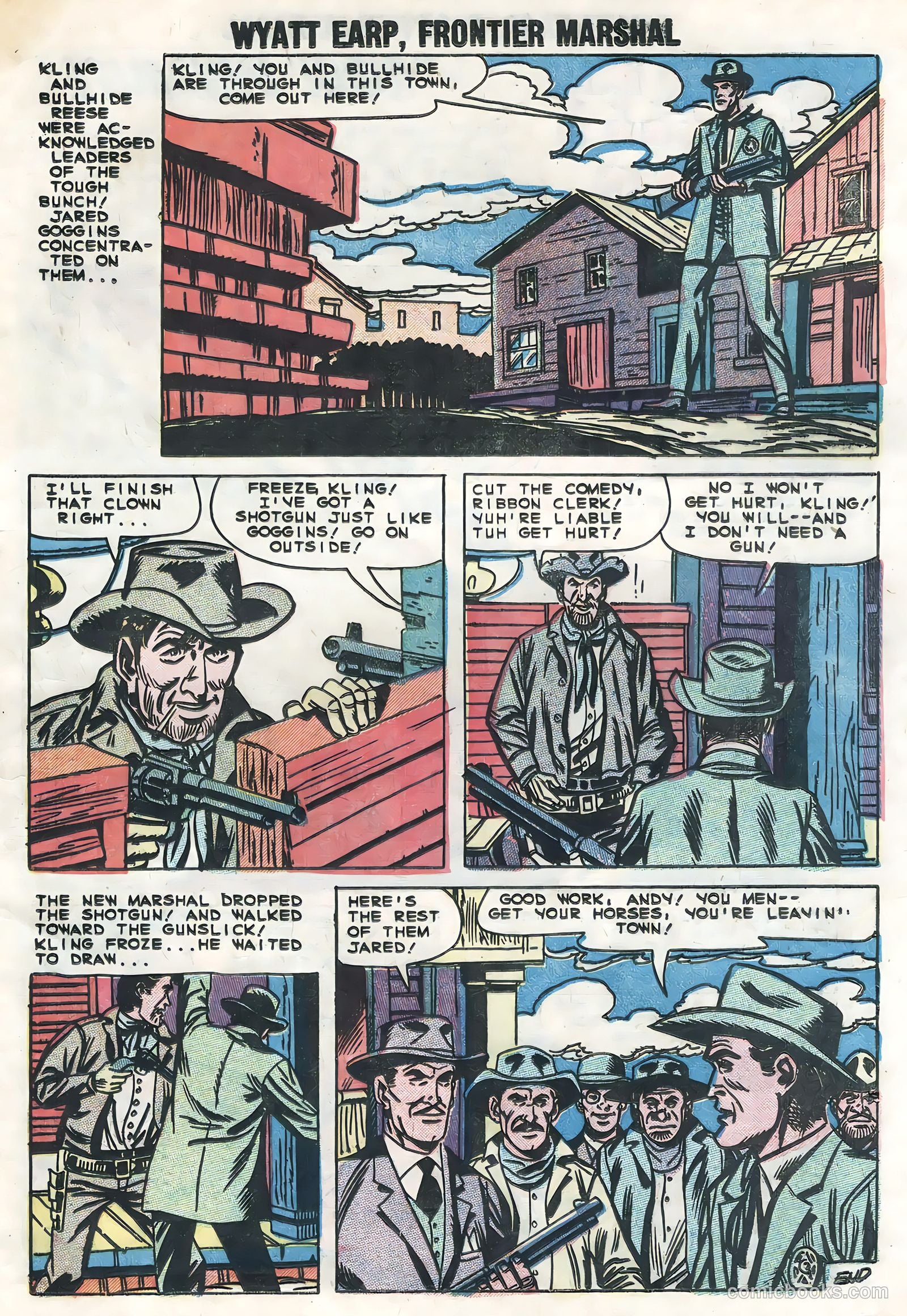 Wyatt Earp #27 (1959) — page 25 of 36