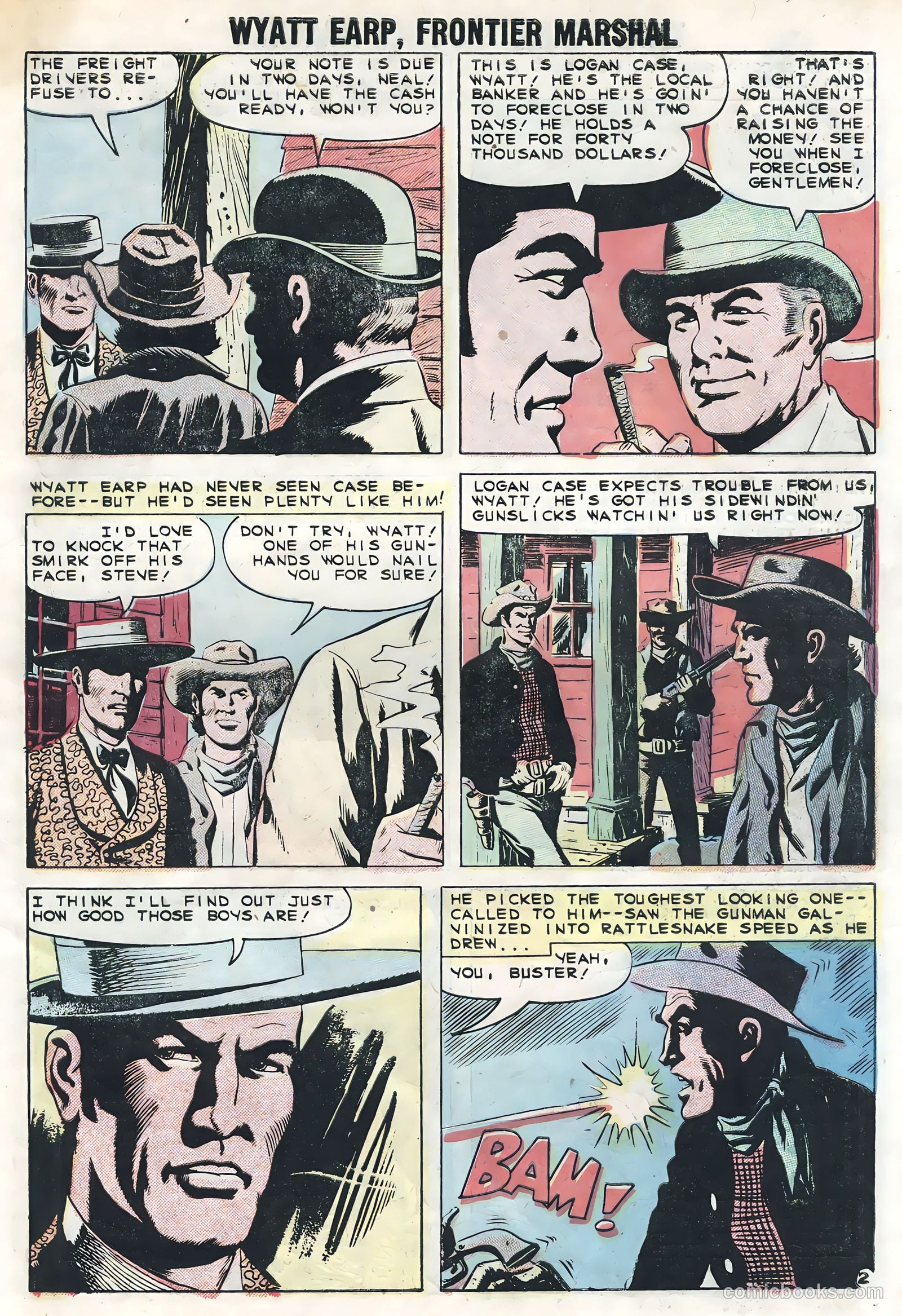 Wyatt Earp #27 (1959) — page 27 of 36