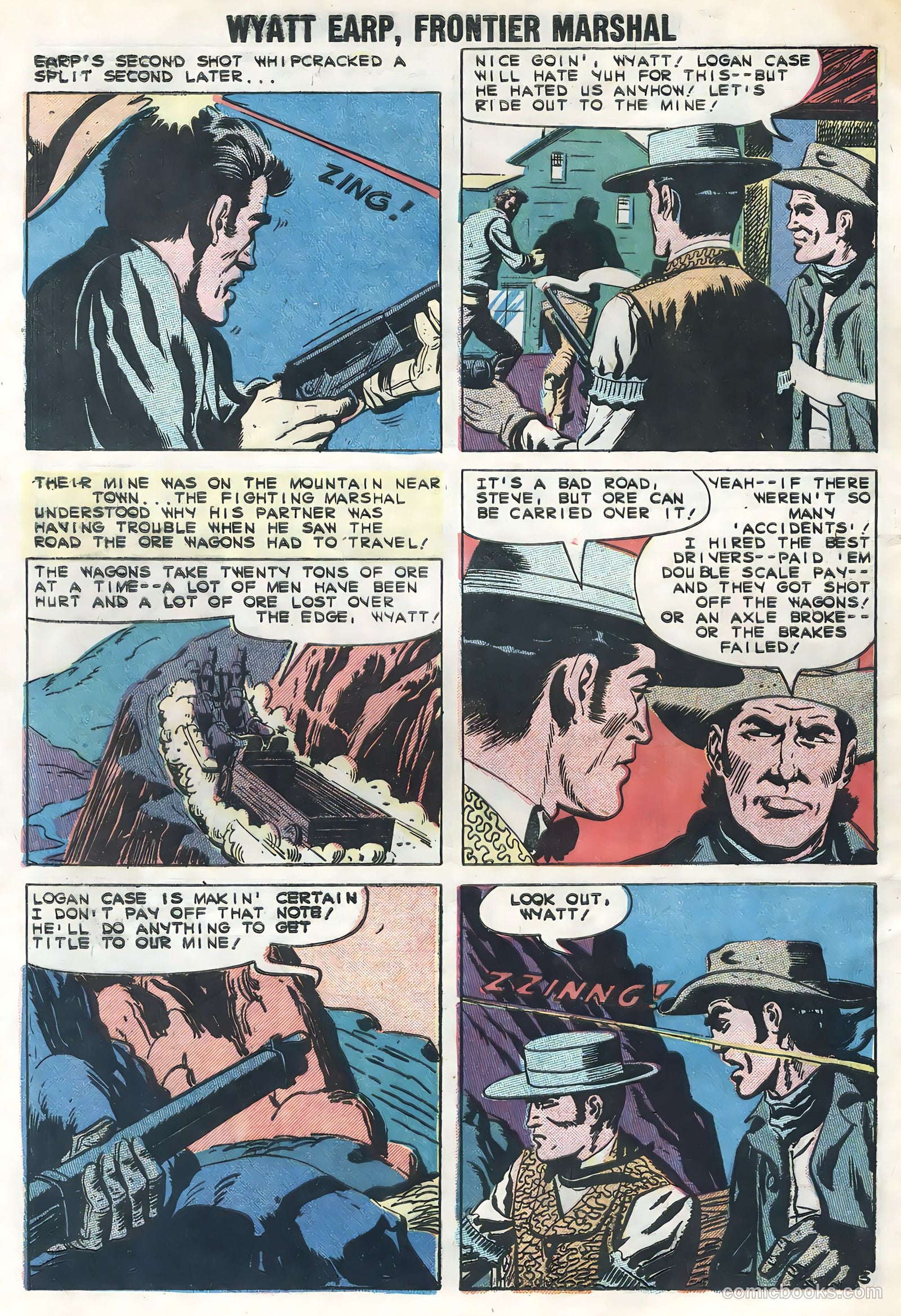 Wyatt Earp #27 (1959) — page 28 of 36
