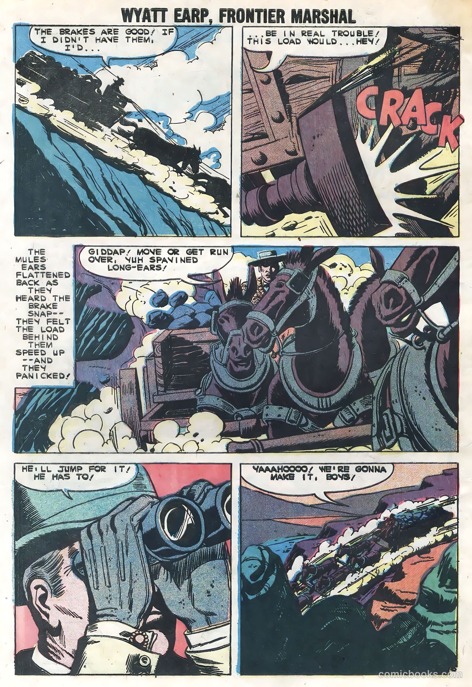Wyatt Earp #27 (1959) — page 32 of 36