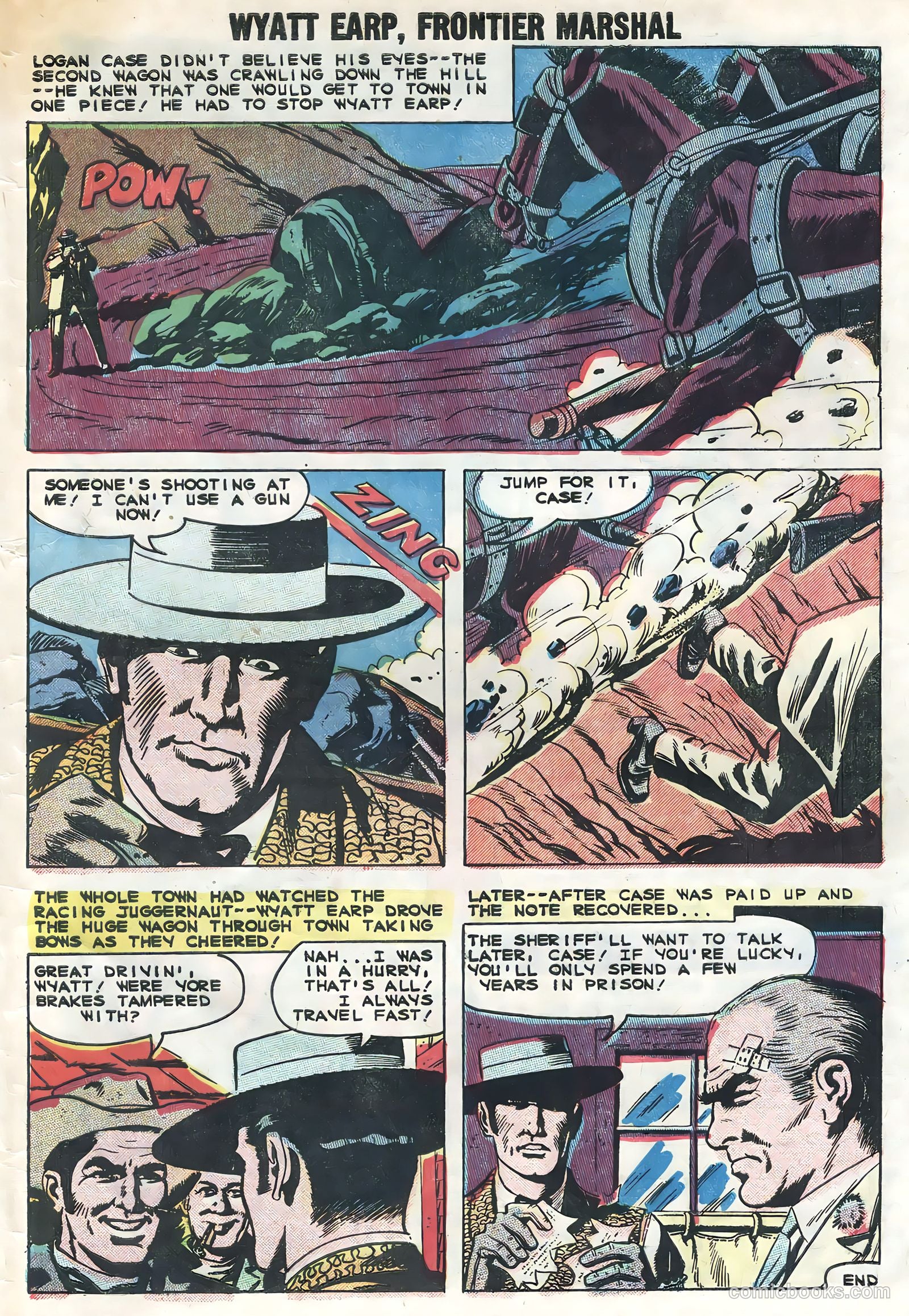 Wyatt Earp #27 (1959) — page 33 of 36