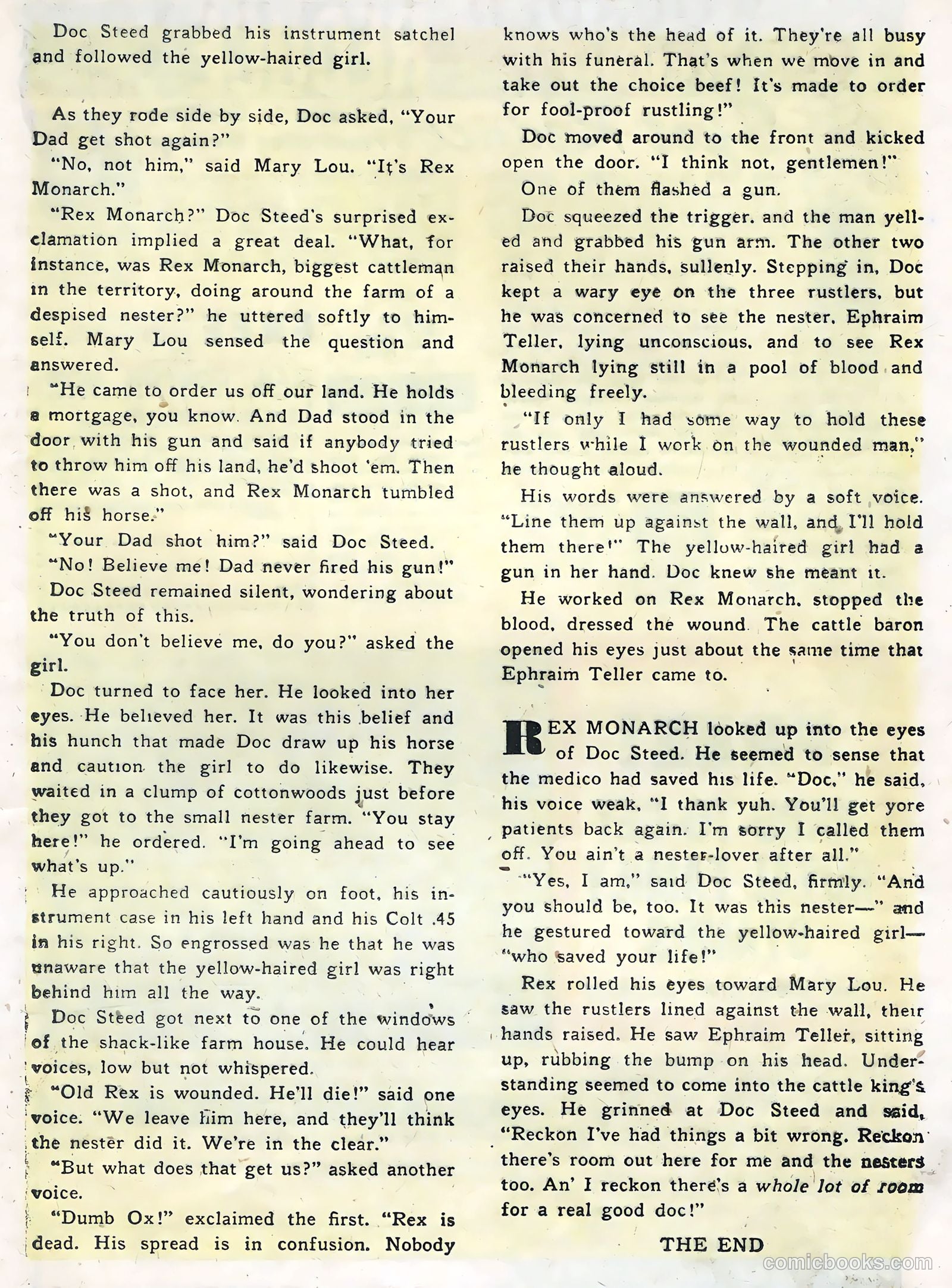 Wyatt Earp, Frontier Marshal #13 (1956) — page 21 of 36
