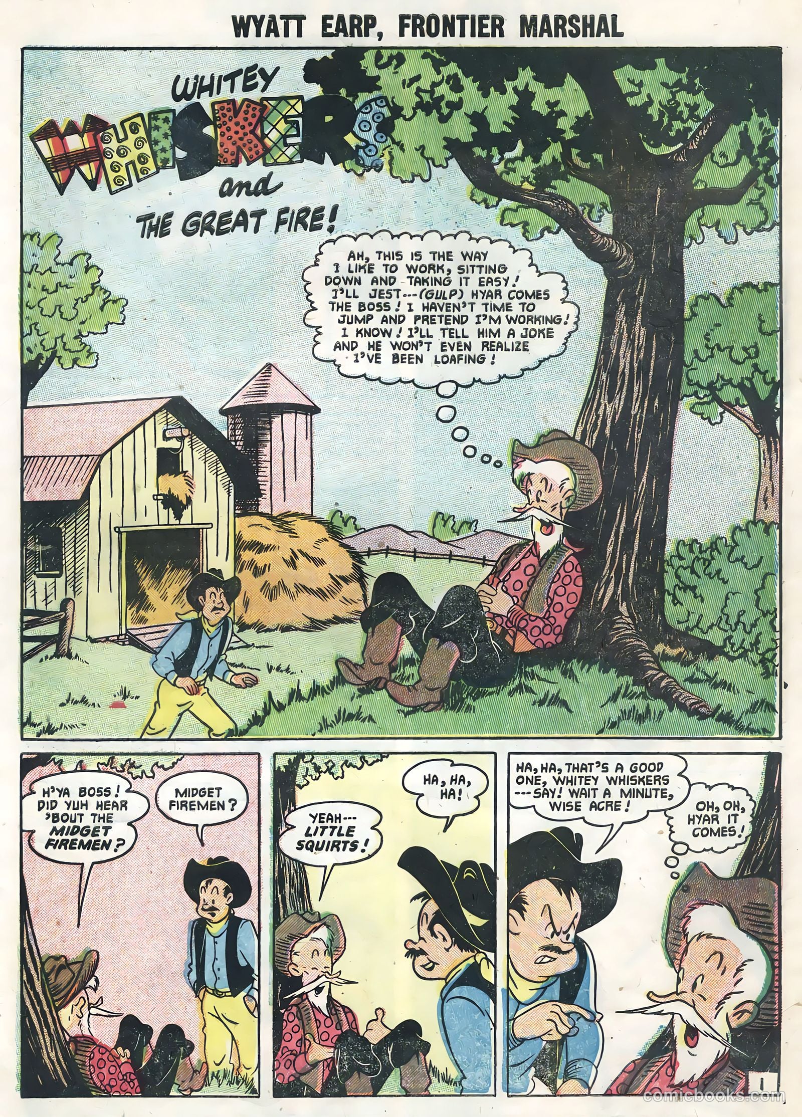 Wyatt Earp, Frontier Marshal #13 (1956) — page 28 of 36