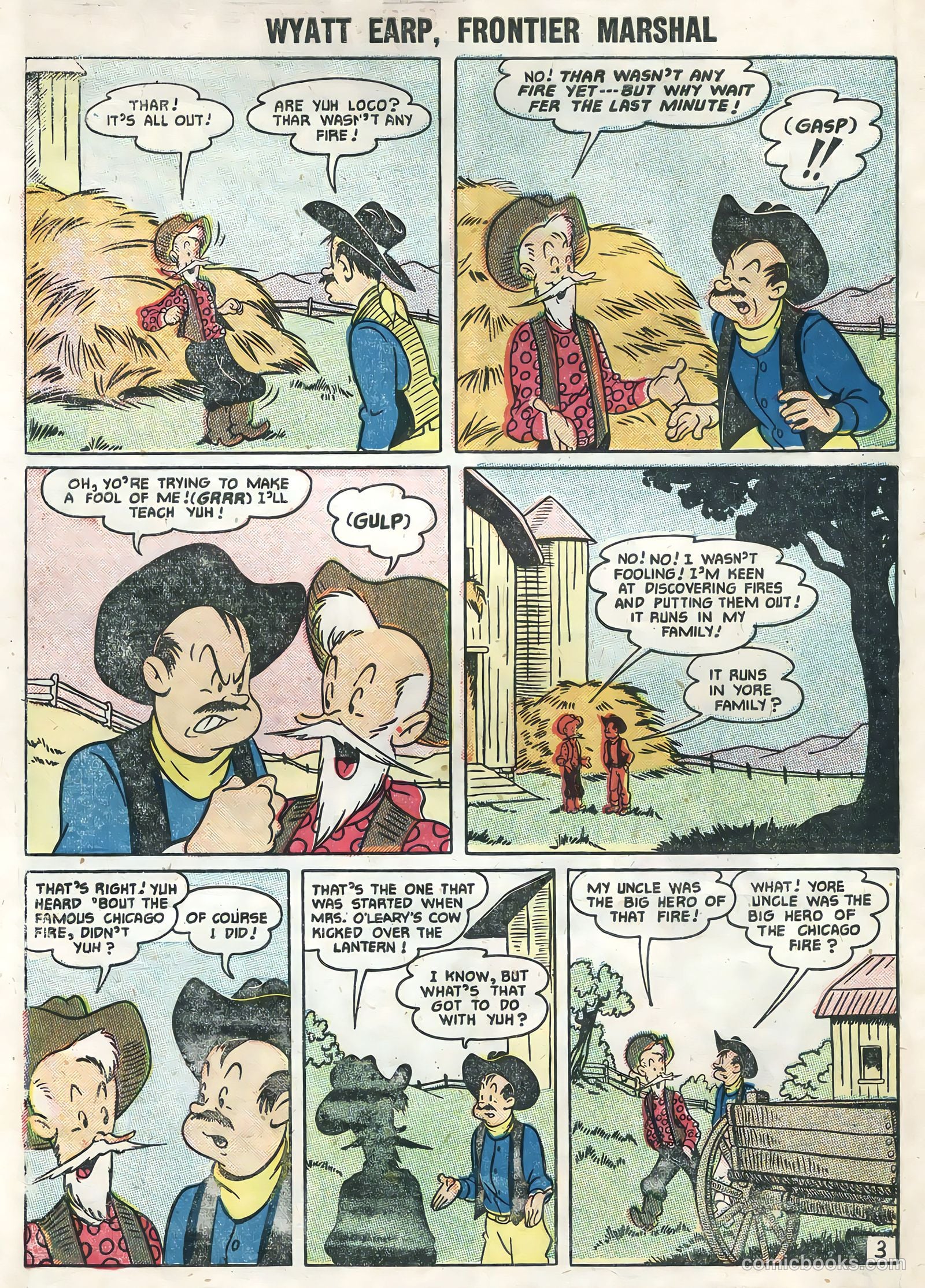 Wyatt Earp, Frontier Marshal #13 (1956) — page 30 of 36