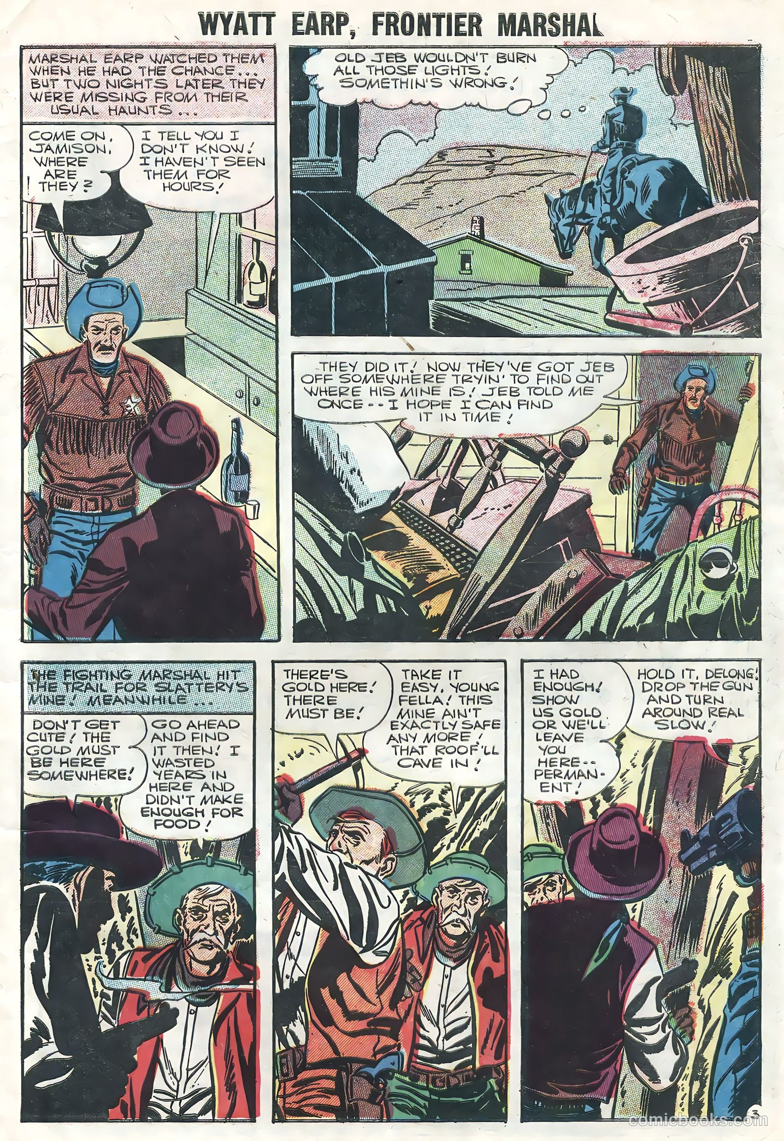 Wyatt Earp, Frontier Marshal #14 (1956) — page 5 of 36