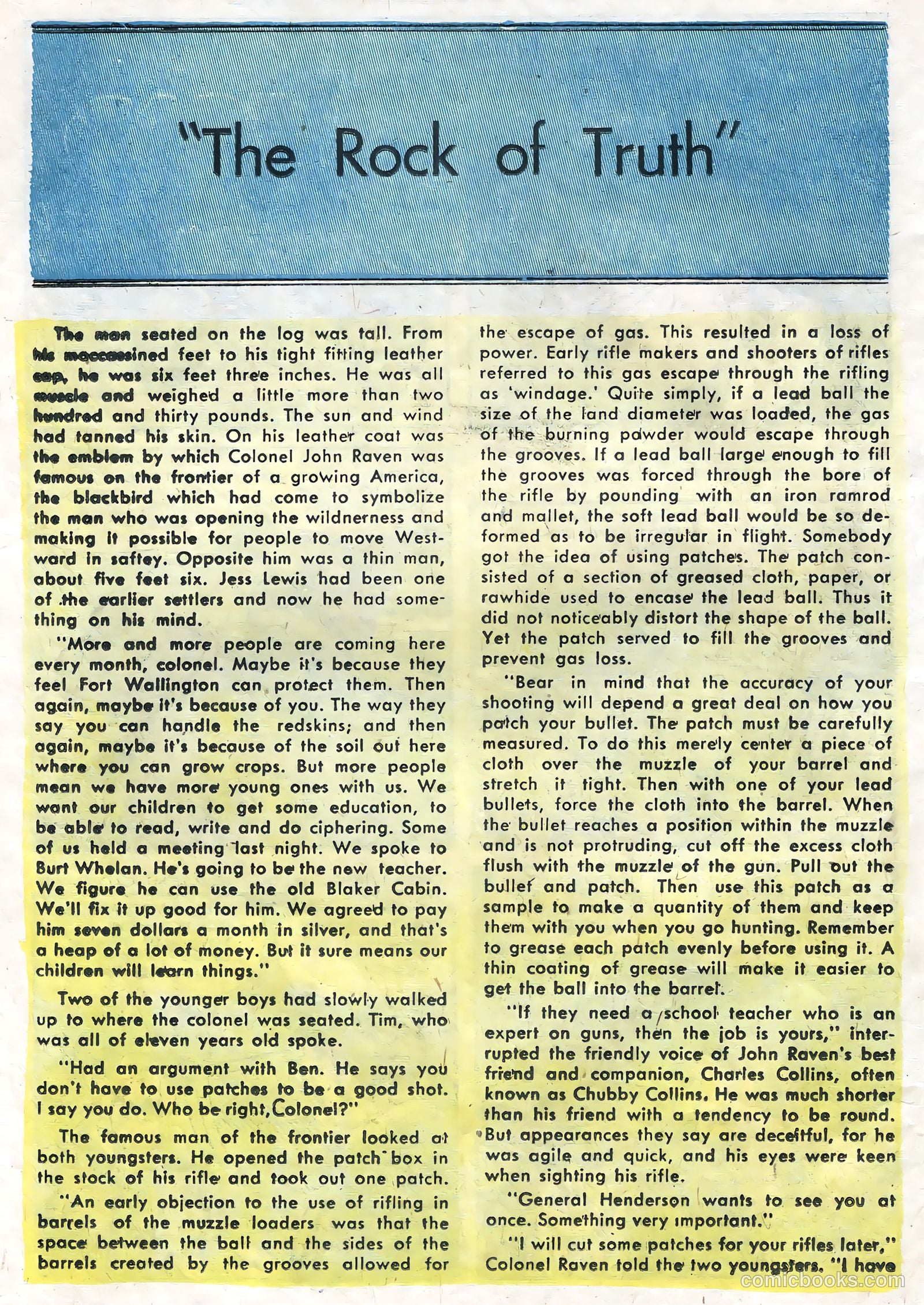 Wyatt Earp, Frontier Marshal #14 (1956) — page 18 of 36