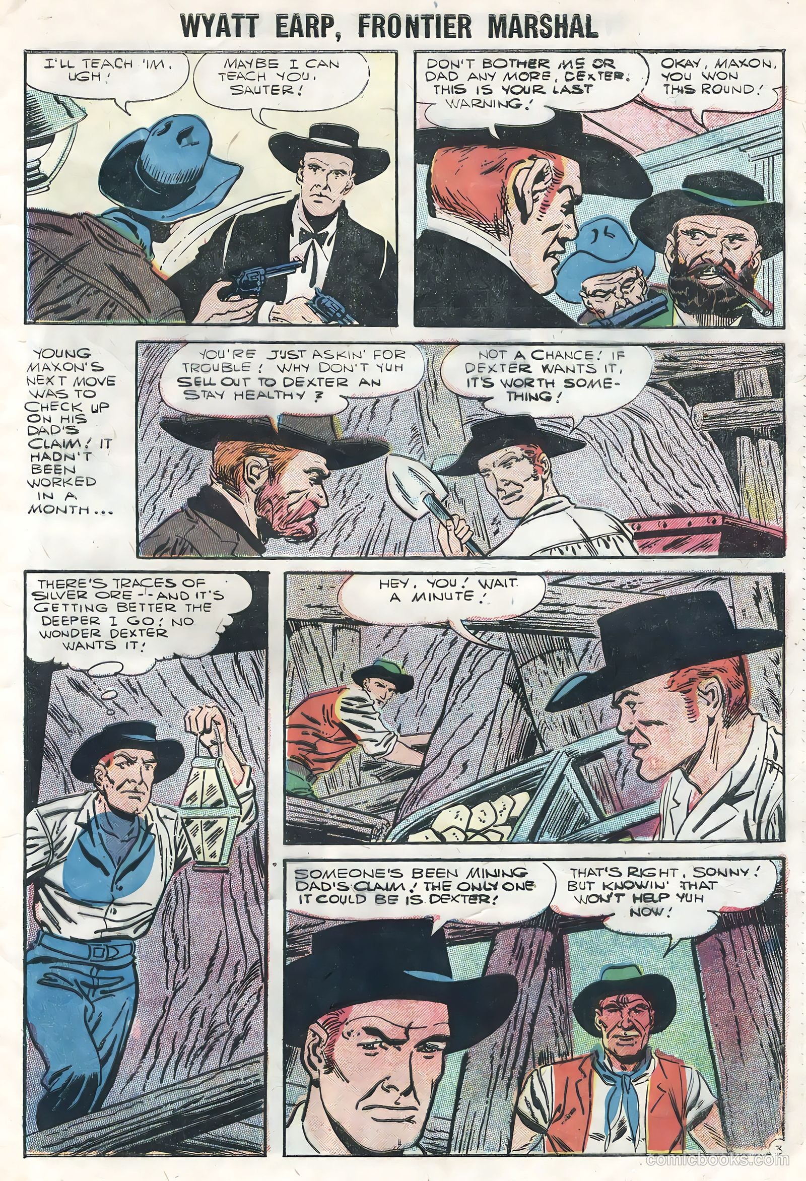 Wyatt Earp, Frontier Marshal #14 (1956) — page 29 of 36