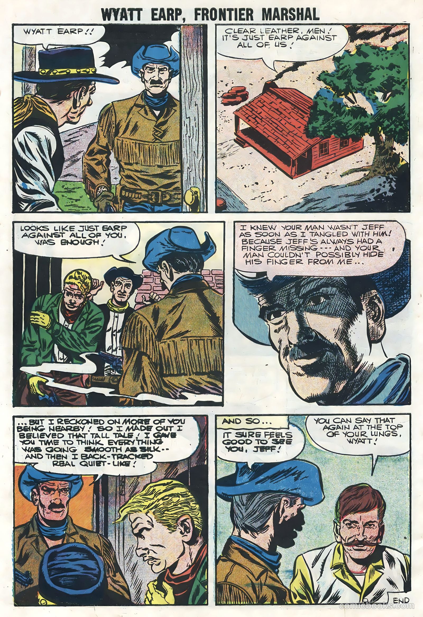 Wyatt Earp, Frontier Marshal #15 (1957) — page 10 of 36