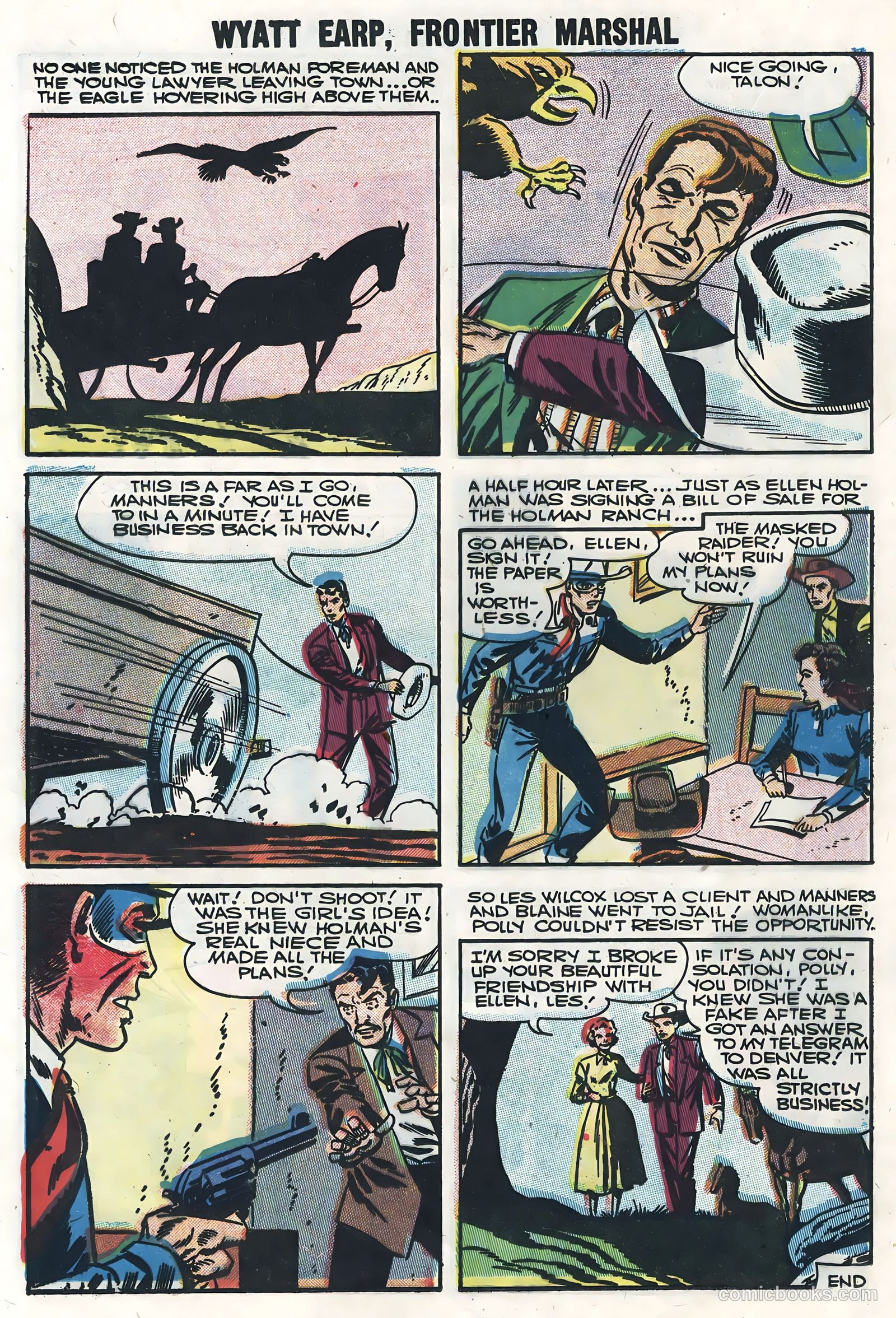 Wyatt Earp, Frontier Marshal #15 (1957) — page 24 of 36