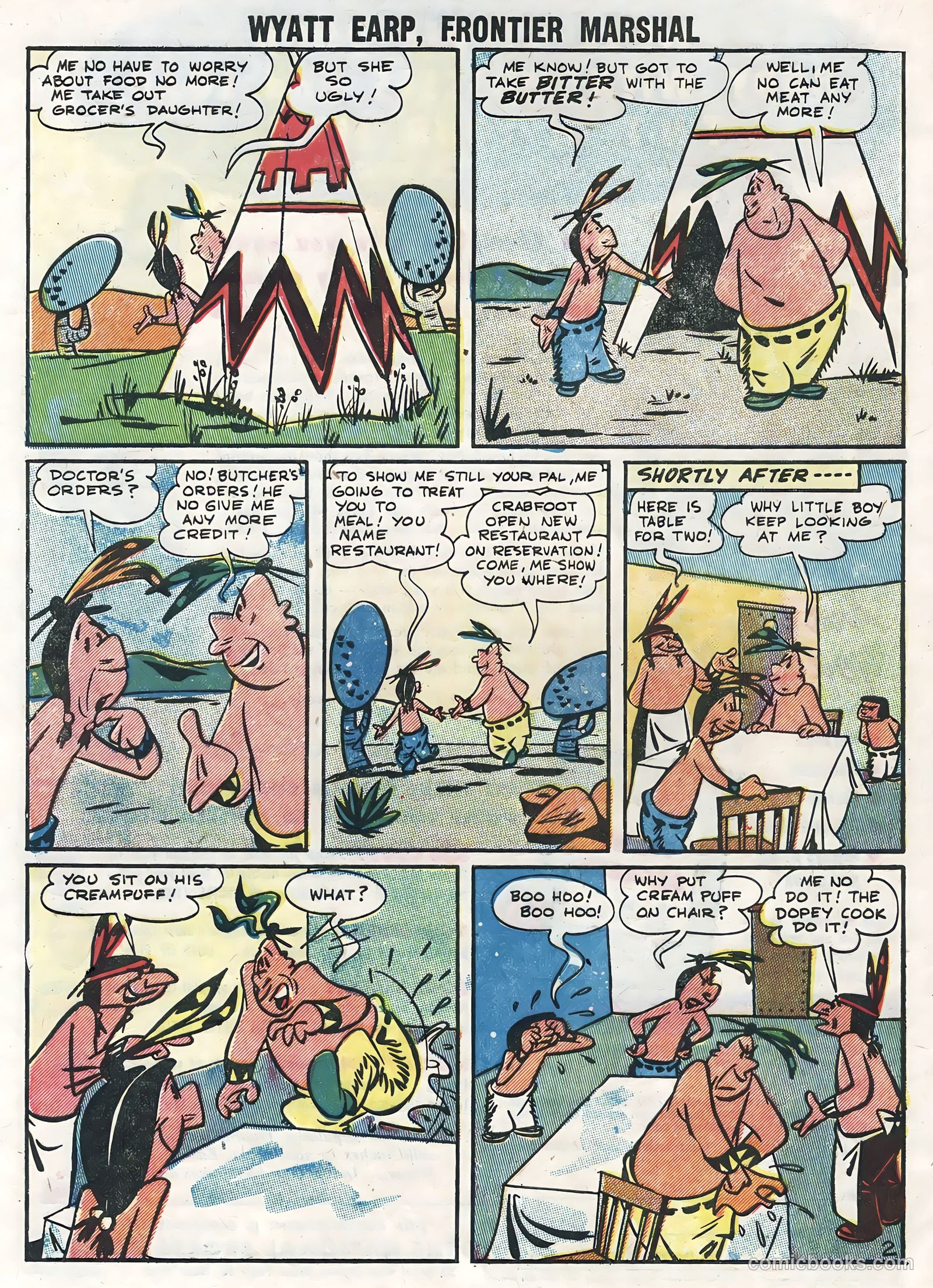 Wyatt Earp, Frontier Marshal #15 (1957) — page 32 of 36