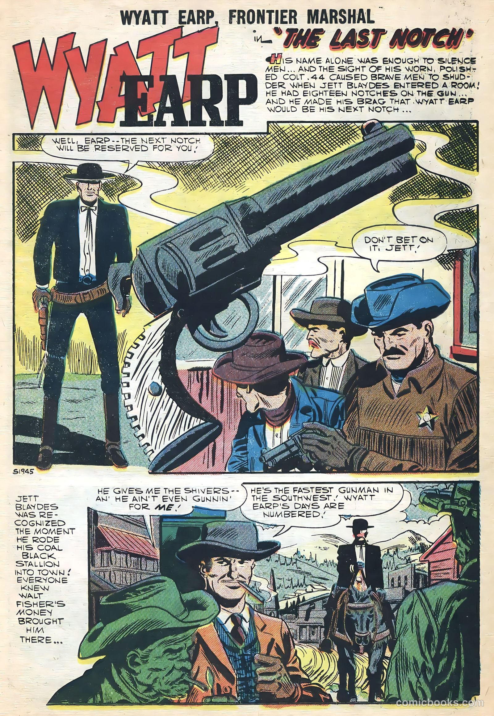 Wyatt Earp, Frontier Marshal #17 (1957) — page 11 of 24