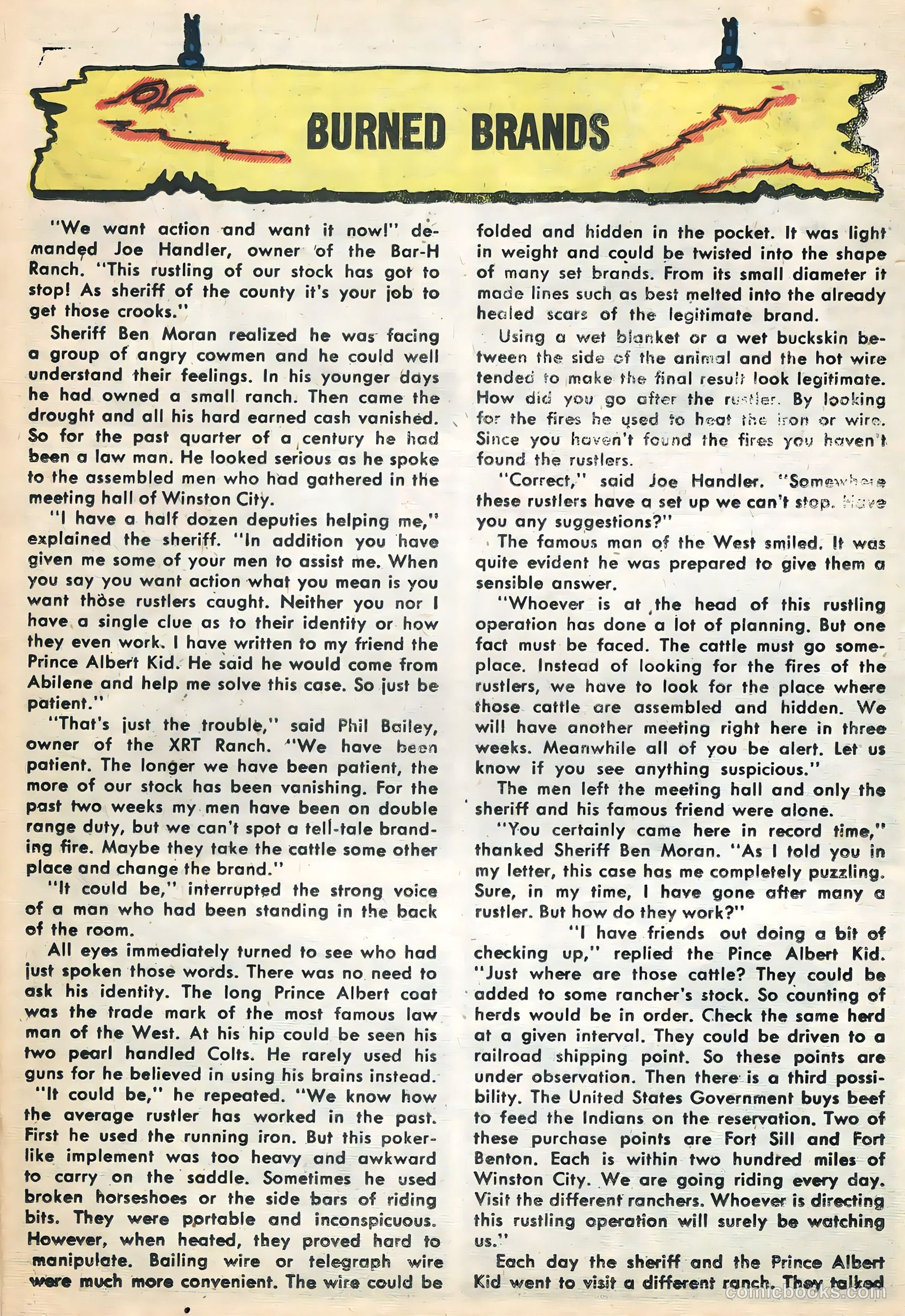 Wyatt Earp, Frontier Marshal #17 (1957) — page 18 of 24