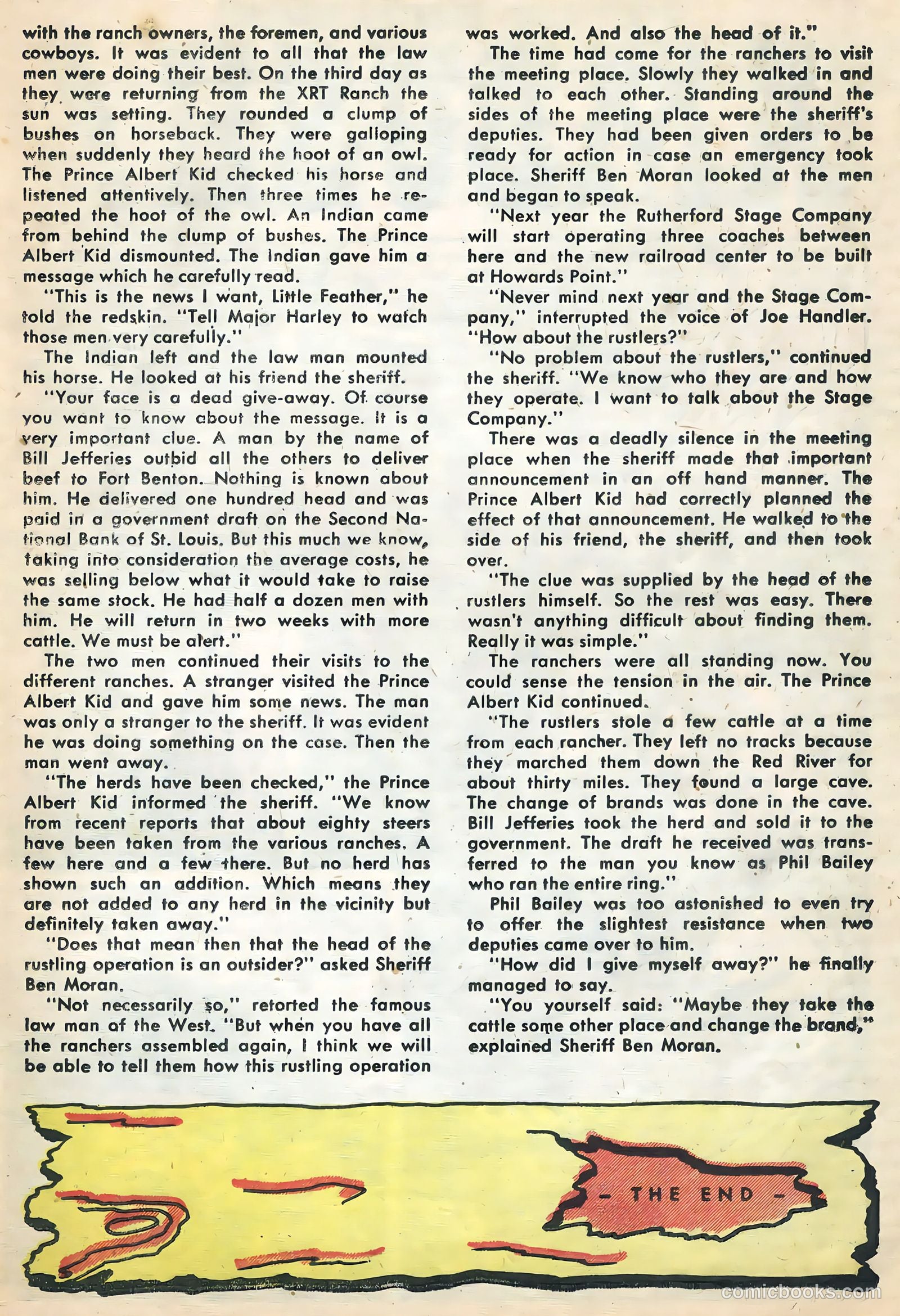 Wyatt Earp, Frontier Marshal #17 (1957) — page 19 of 24