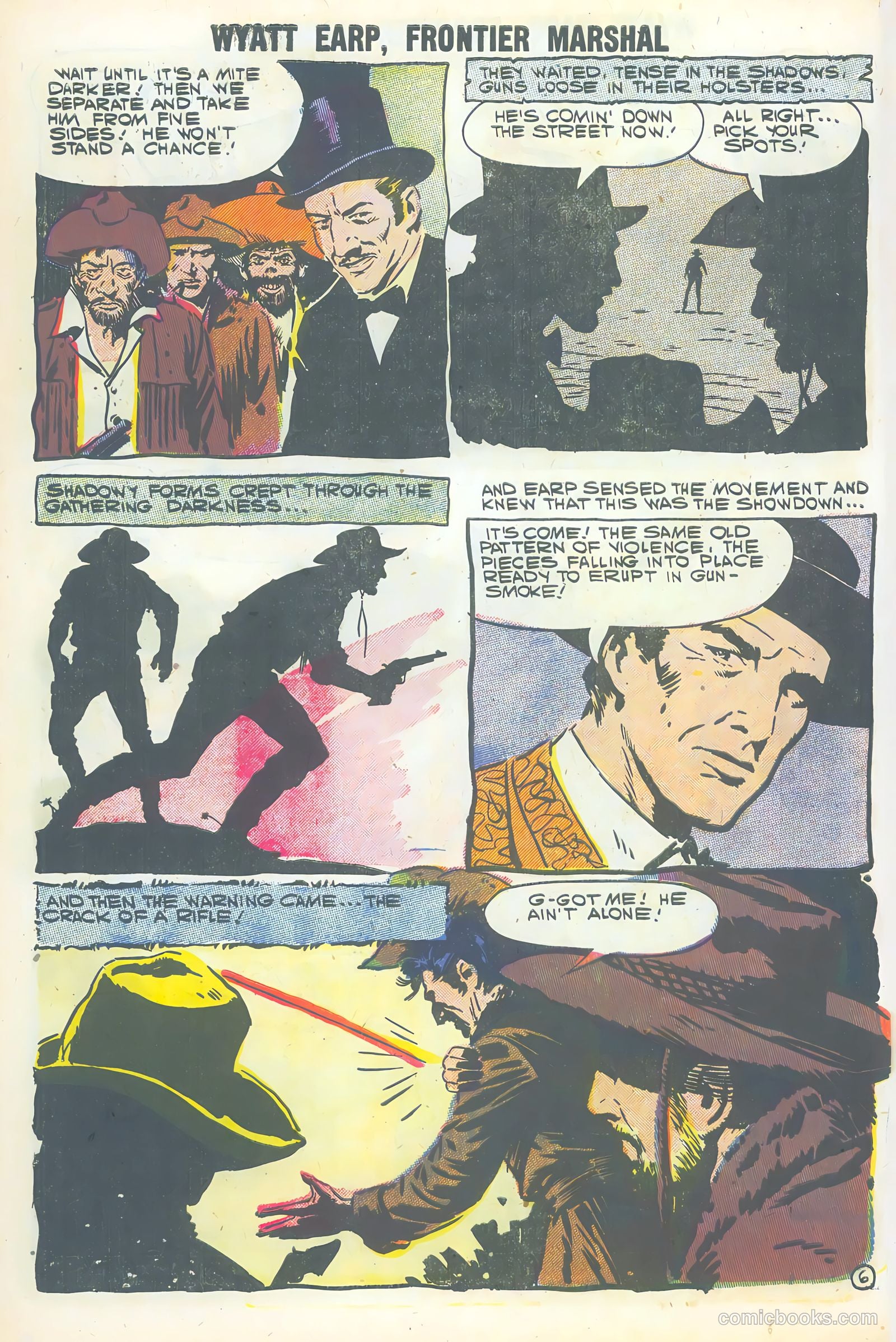 Wyatt Earp, Frontier Marshal #20 (1958) — page 8 of 68