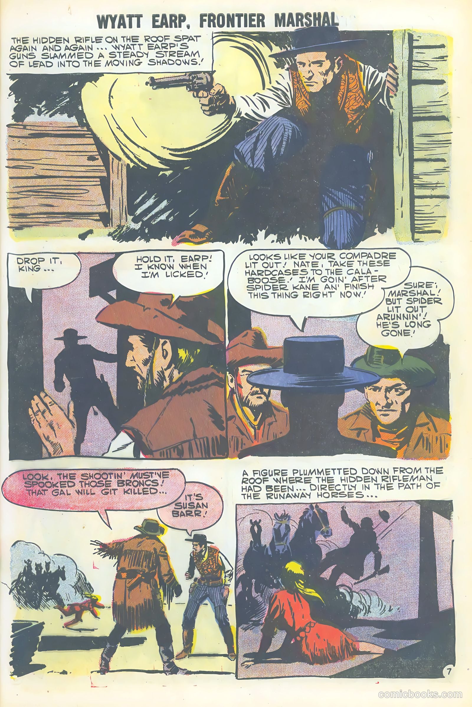 Wyatt Earp, Frontier Marshal #20 (1958) — page 9 of 68