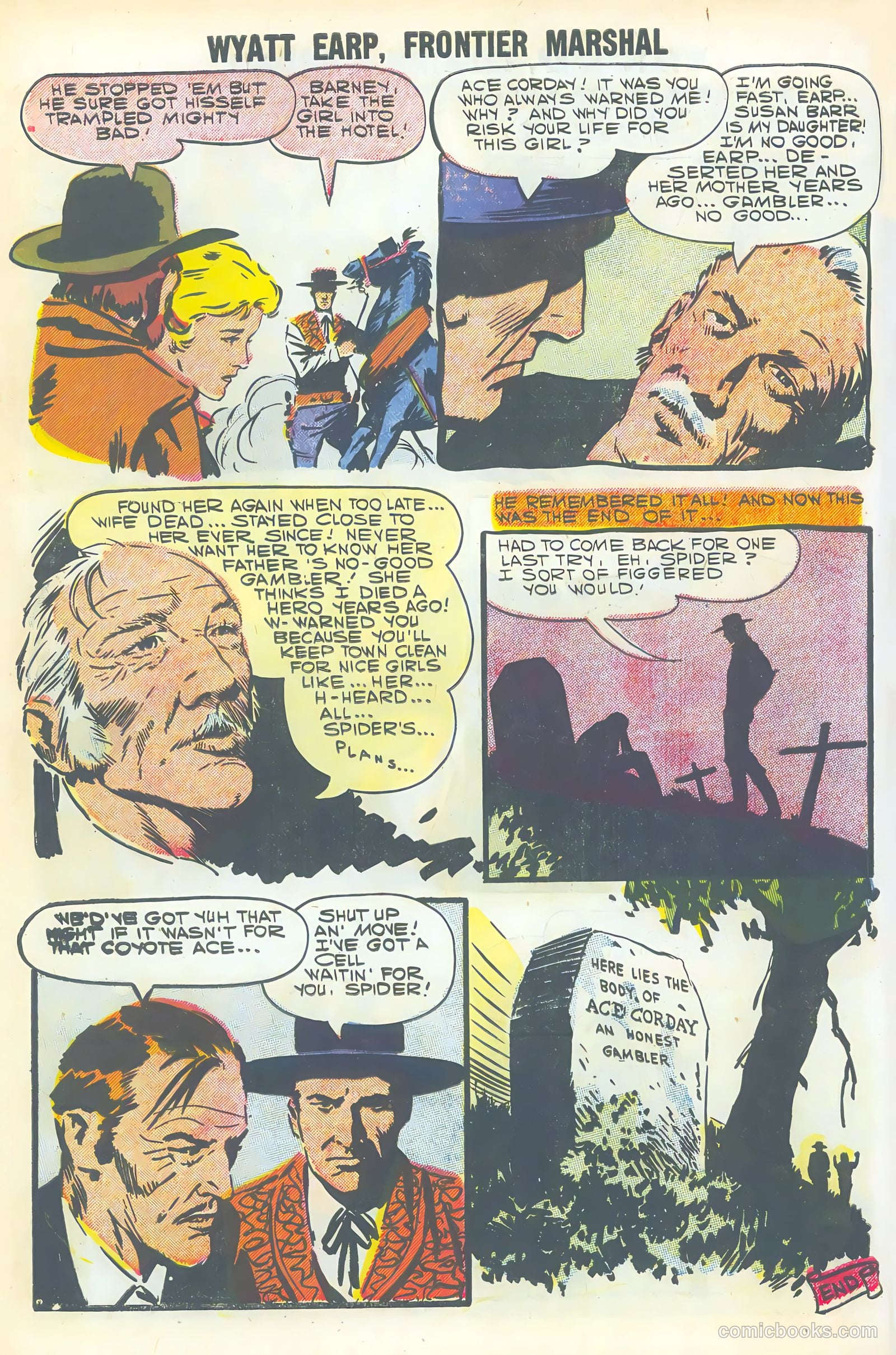 Wyatt Earp, Frontier Marshal #20 (1958) — page 10 of 68